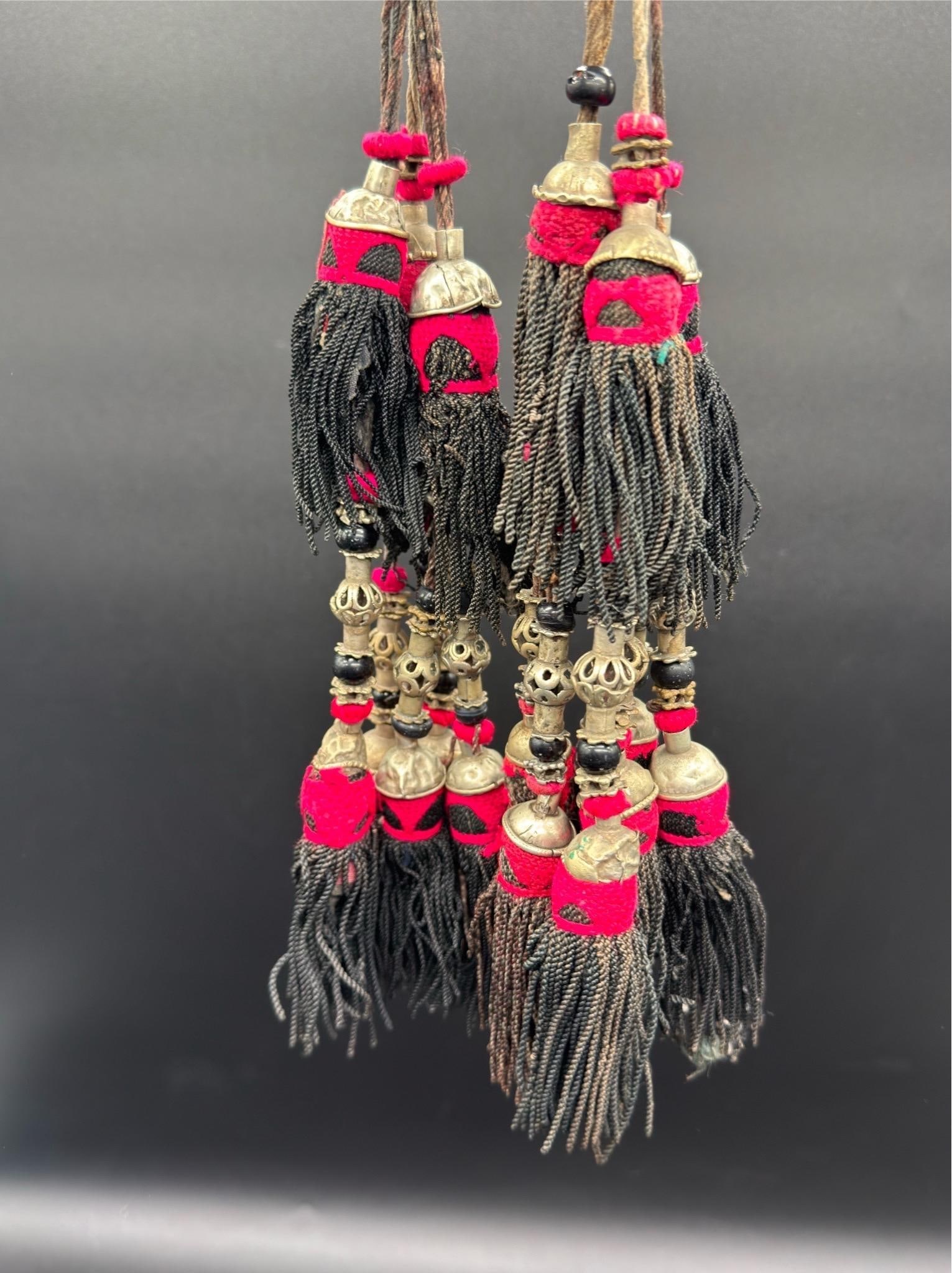 Antique Uzbek "Sequsha" Tassel, 19th C Uzbekistan - 10