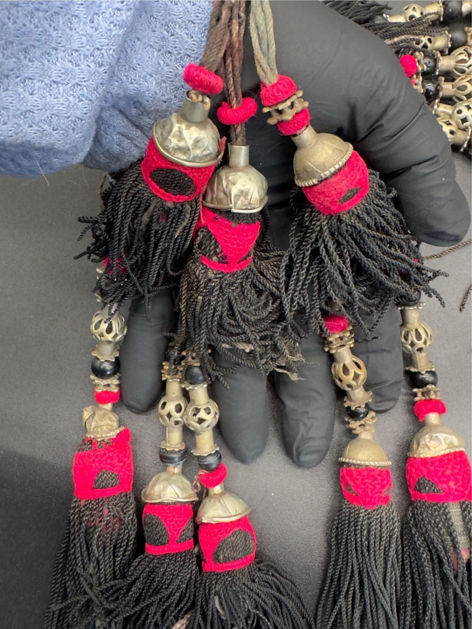 Antique Uzbek "Sequsha" Tassel, 19th C Uzbekistan - 9