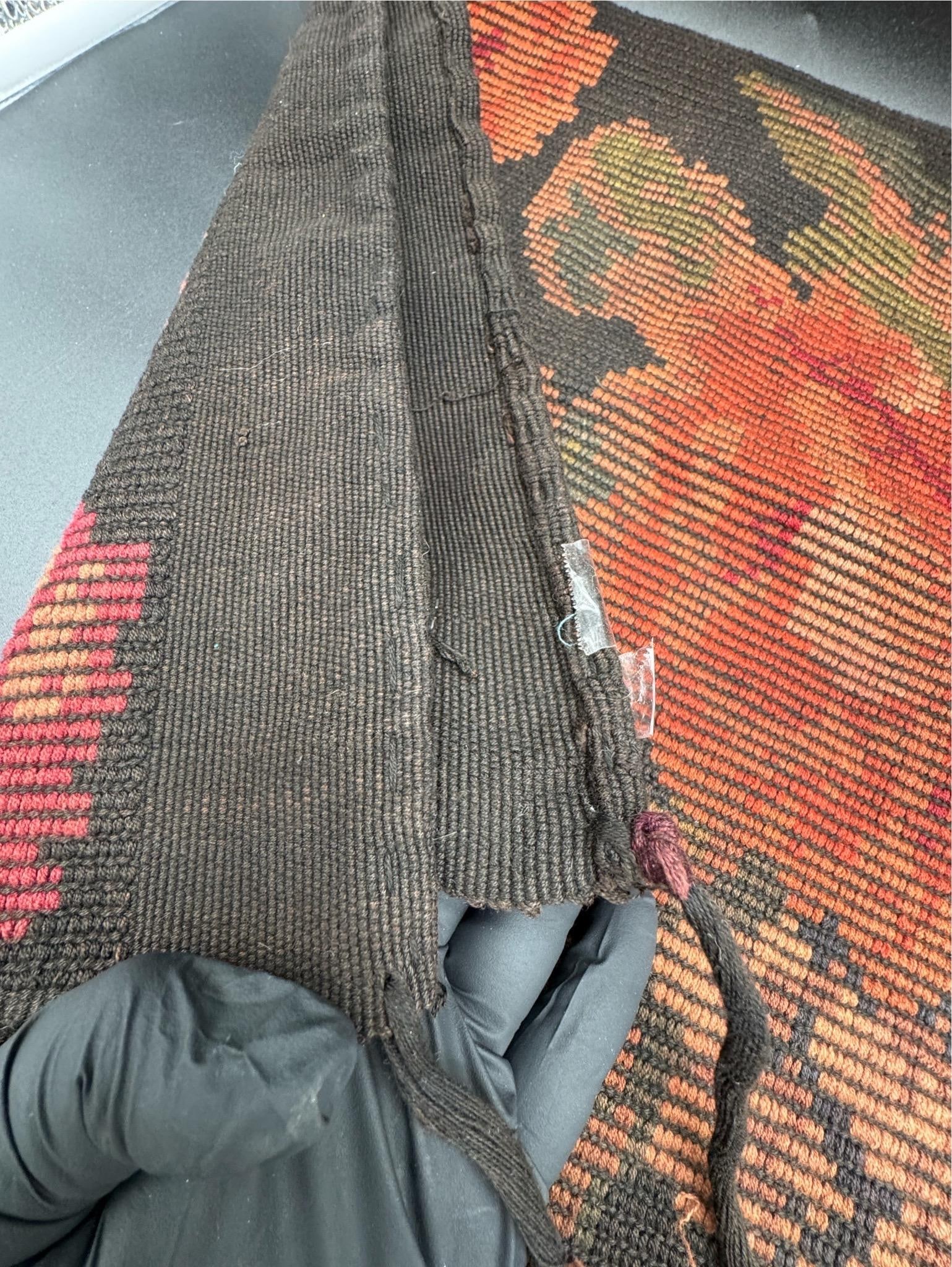 Authentic Handwoven Mayan Huipil Panel - 16