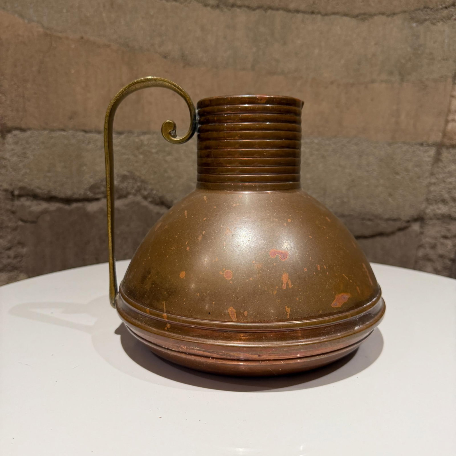 Art Deco Watering Can Manufactured by Siam Copper Pitcher - 2