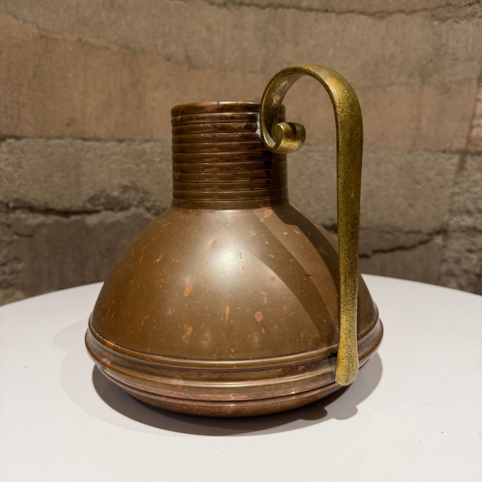 Art Deco Watering Can Manufactured by Siam Copper Pitcher - 4