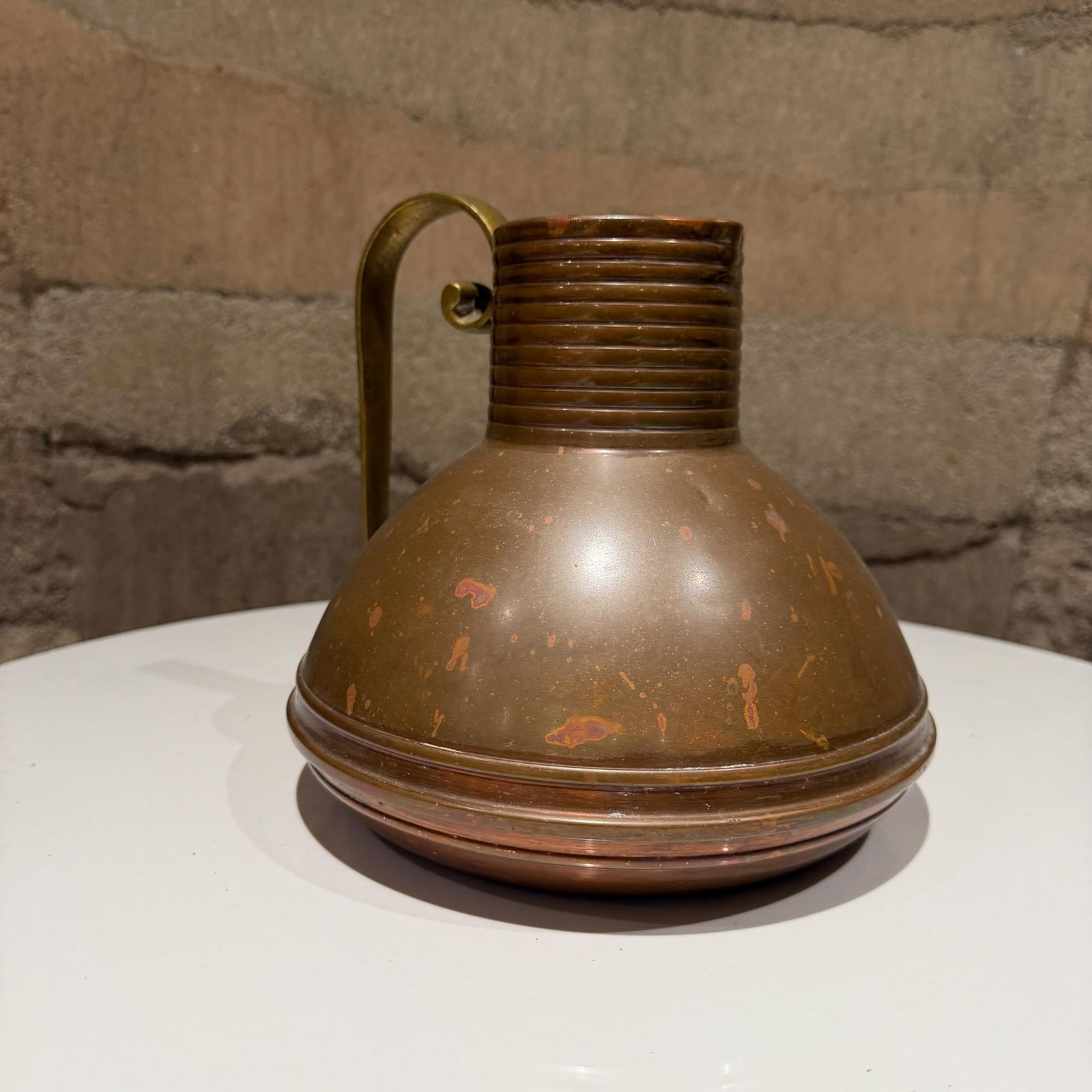 Art Deco Watering Can Manufactured by Siam Copper Pitcher - 5