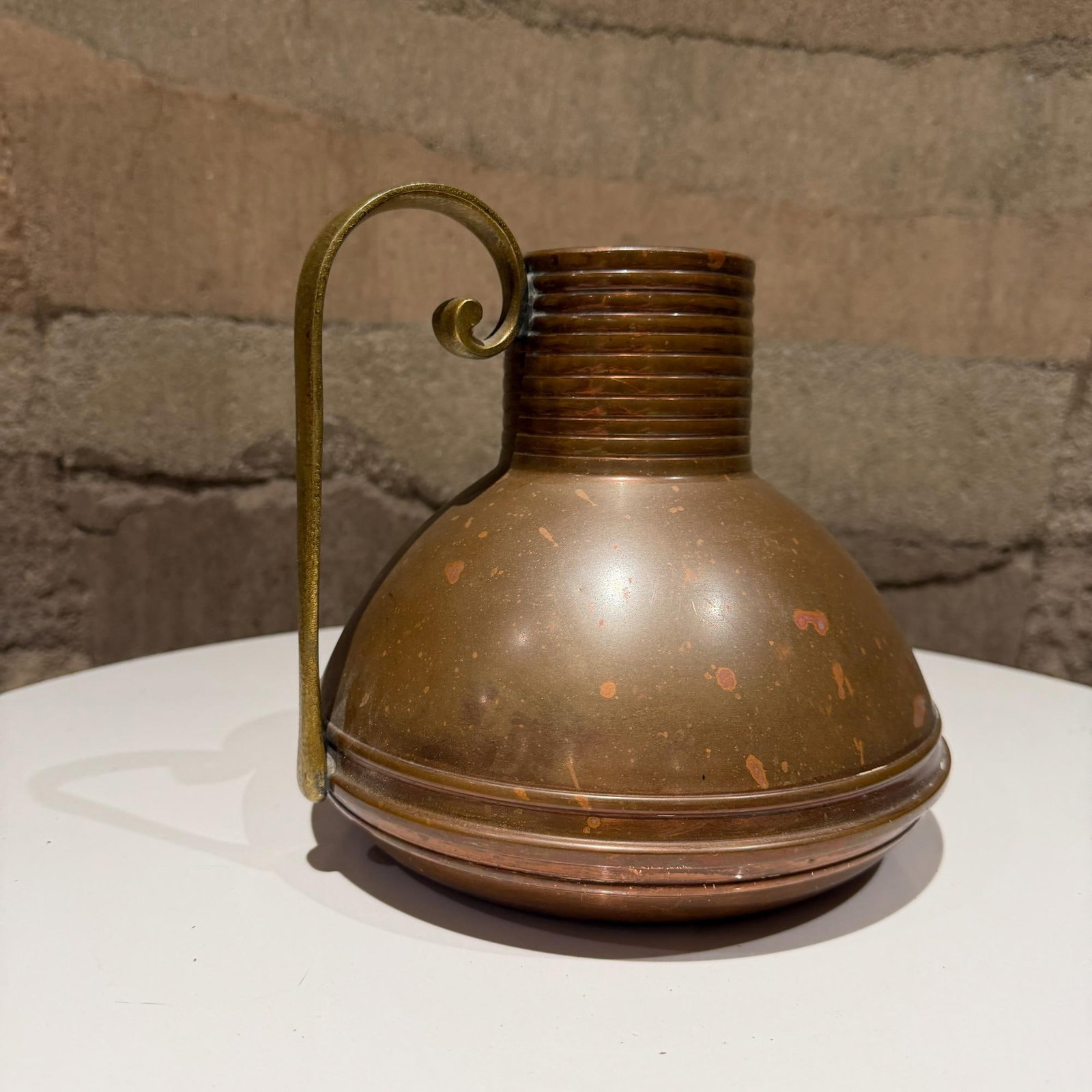 Art Deco Watering Can Manufactured by Siam Copper Pitcher - 7