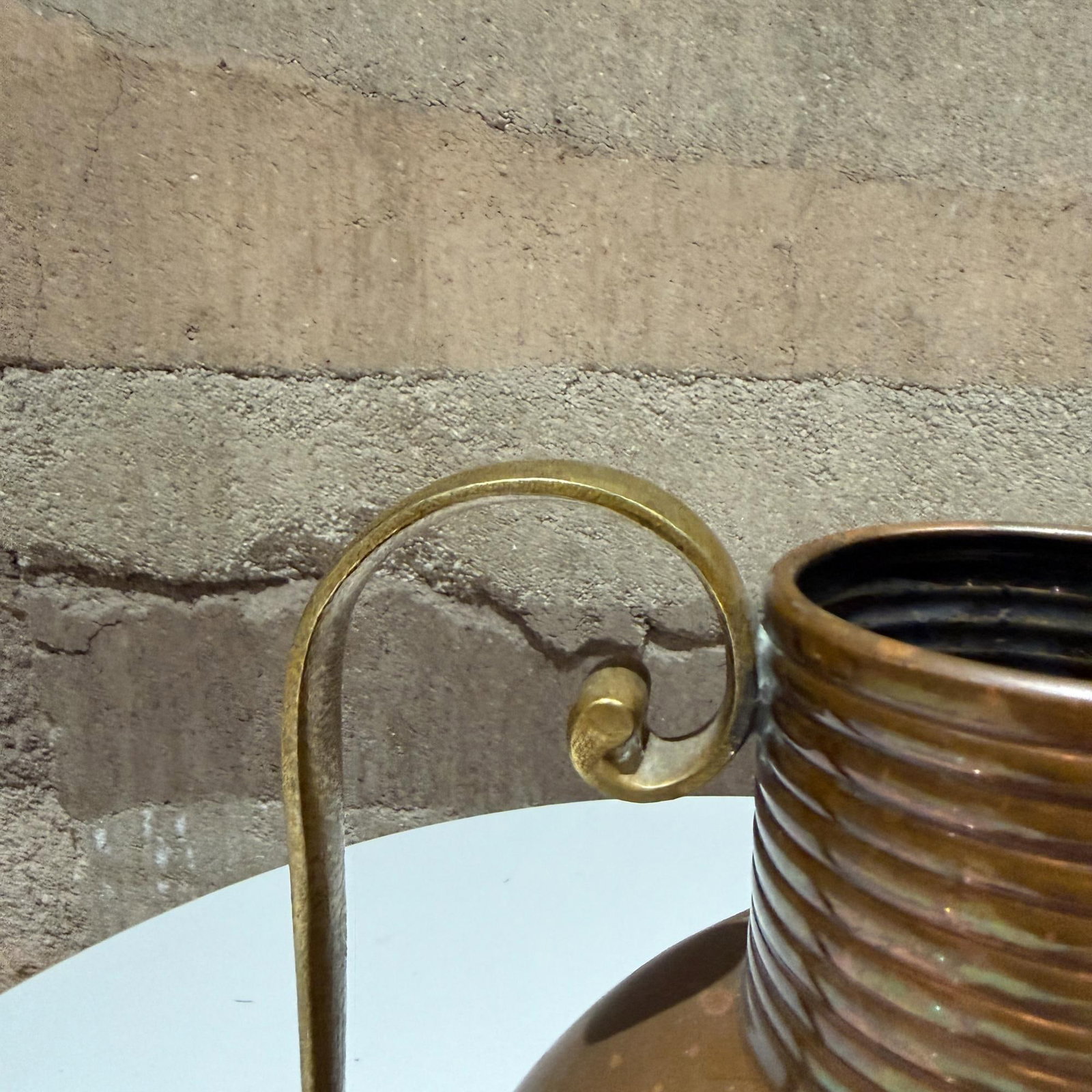 Art Deco Watering Can Manufactured by Siam Copper Pitcher - 8