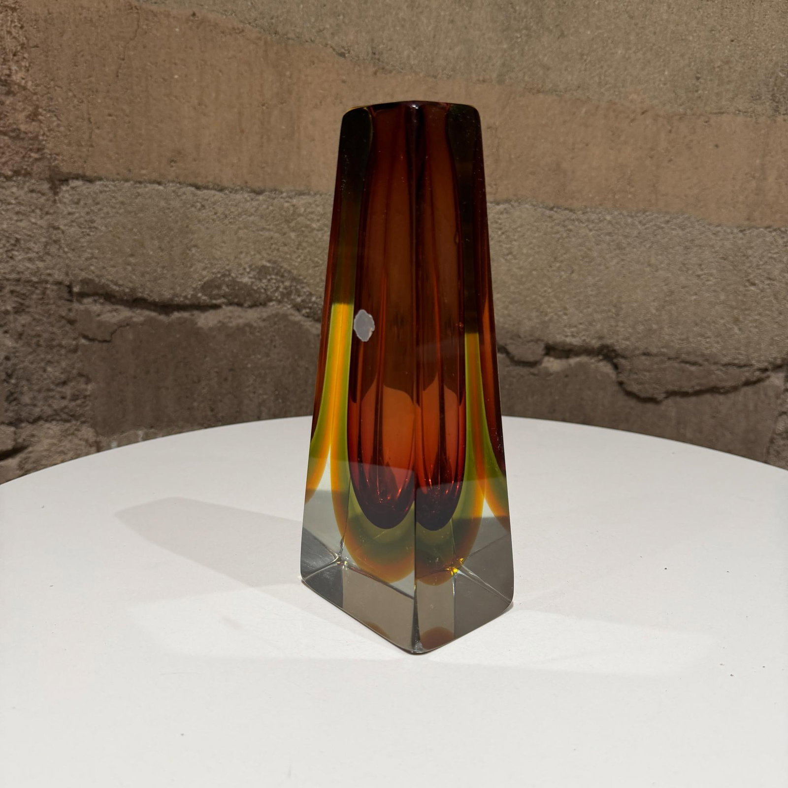 Murano Vase Sommerso Attr Pavel Hlava Italy Mid Century Modern - 5