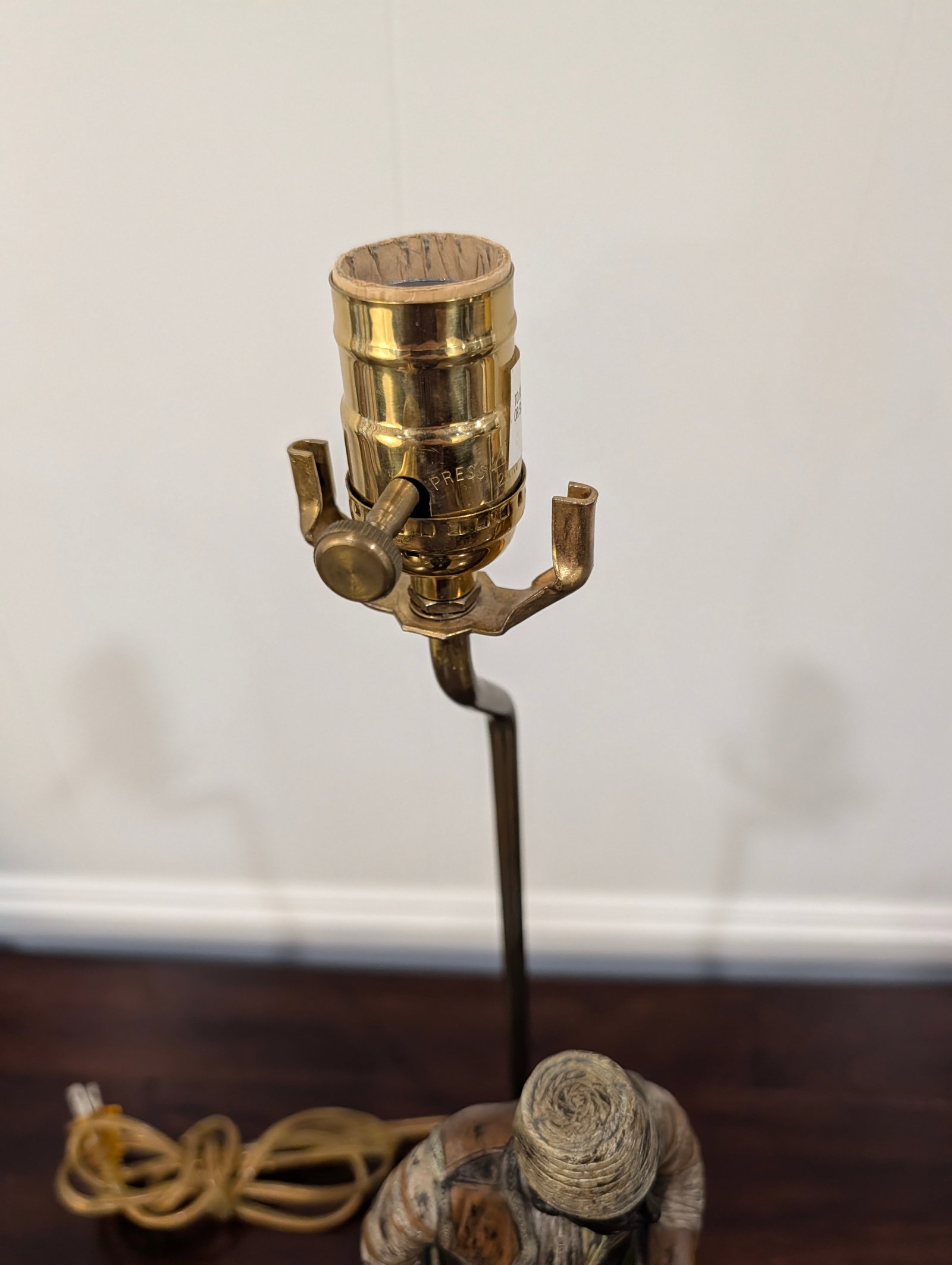 Mid 20th Century Rare Viennese Cold Painted Bronze Figural Table Lamps, Orientalist Sculptures - a P - 12