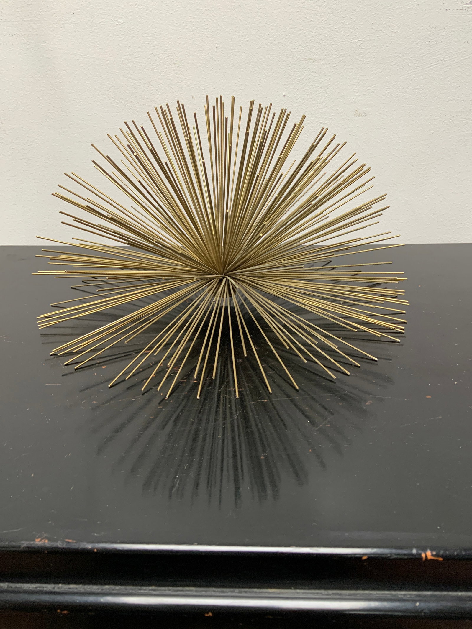 Set of 3 Vintage Bronze Starburst Wall Sculptures in the Style of Curtis Jere - 7