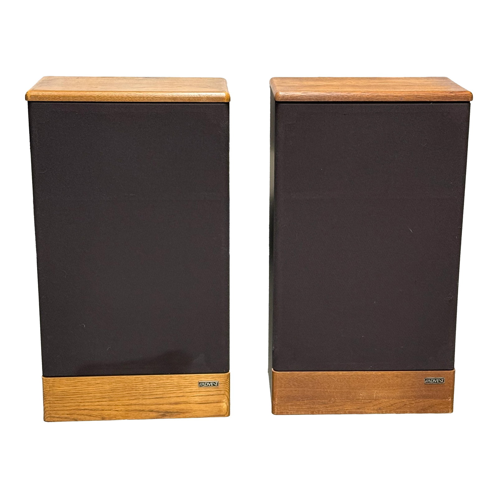 1975 Advent Legacy Floor Standing Speakers - Bullnose Corner Solid Wood Accents – Original (1 of 15)