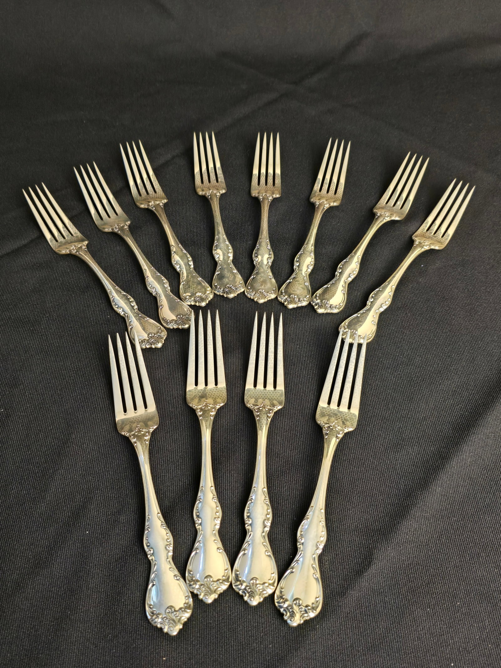 Debussy by Towle 1959 Sterling Silver Flatware 12-Place Set, 88 Pieces - 6