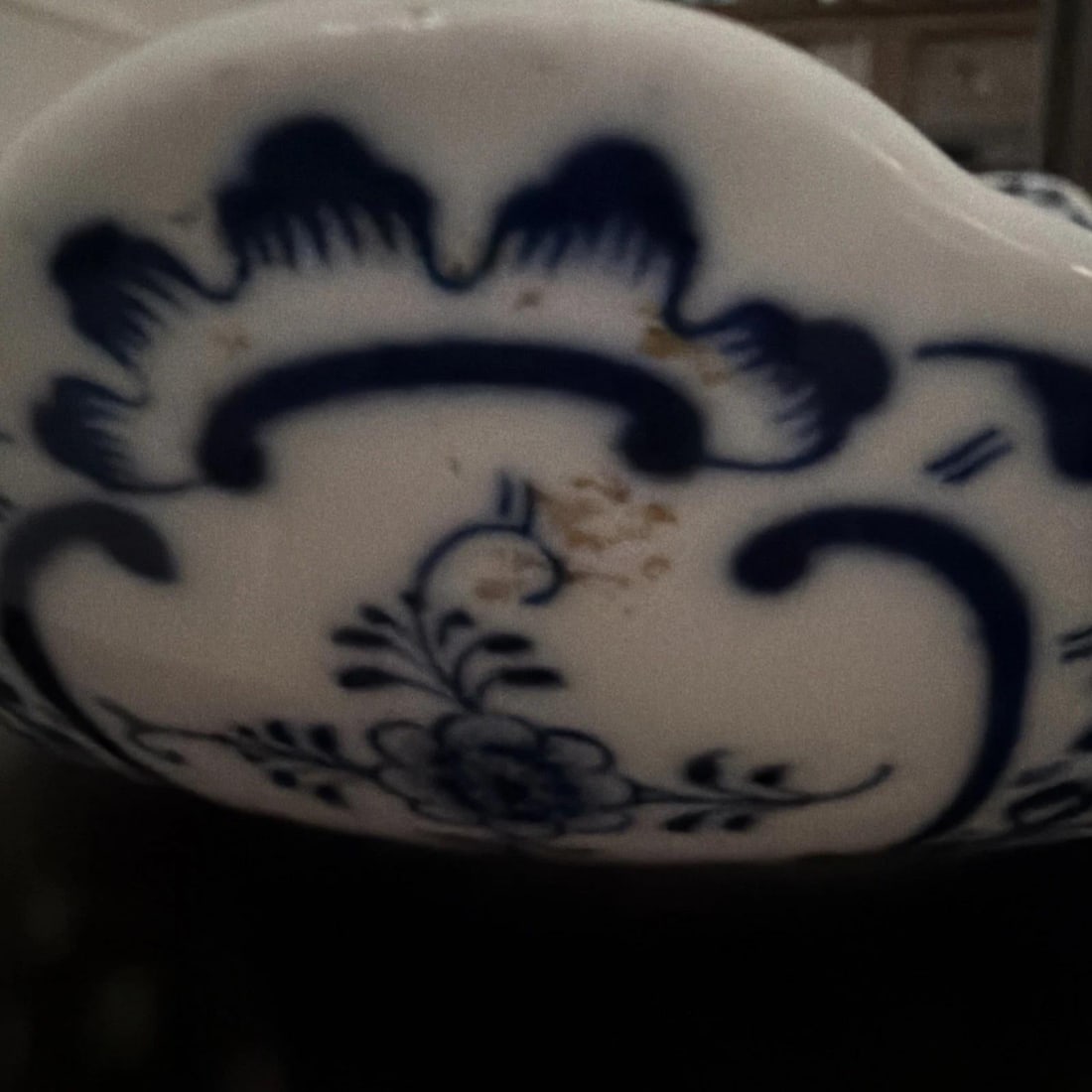 Two Antique Meissen Blue Onion reticulated serving dishes with crossed swords hallmark - 9