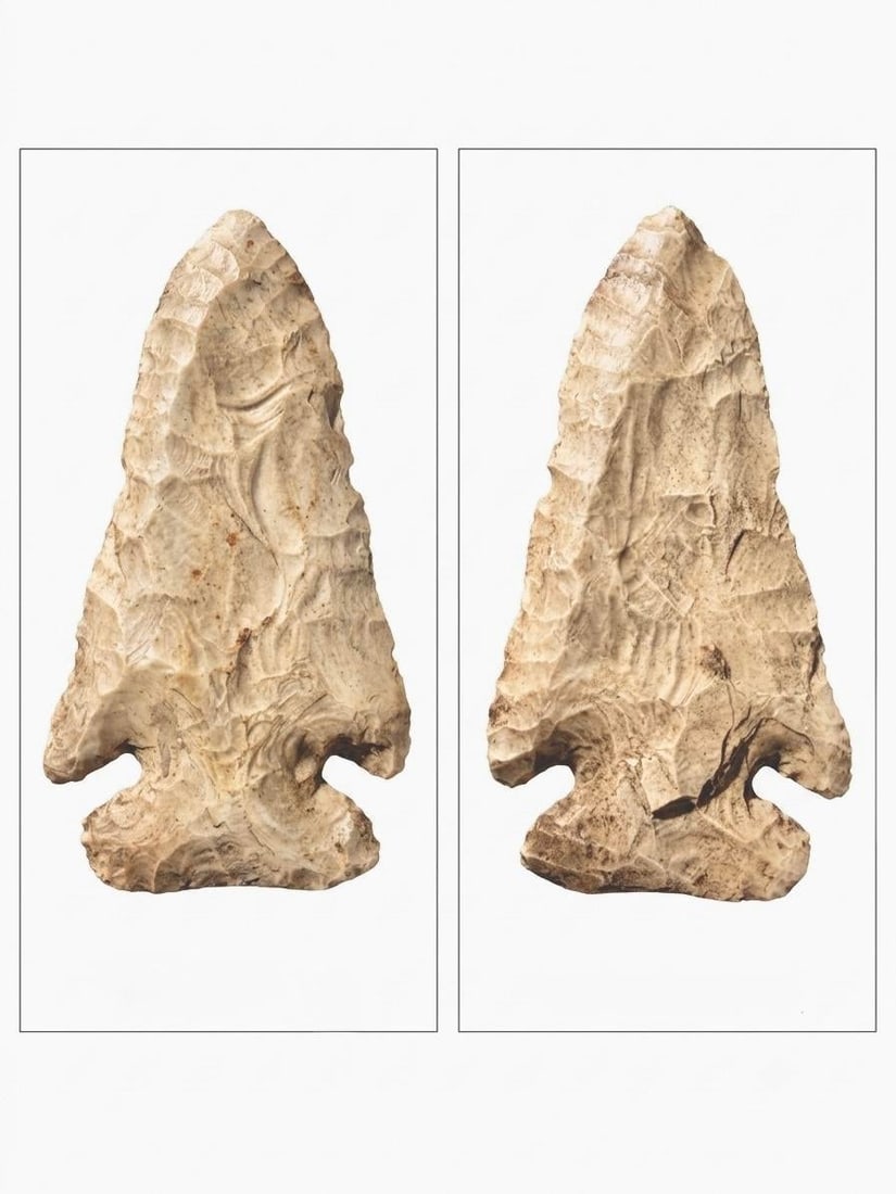 Fine Archaic Paleo-Indian Thebes Point – Northern Illinois - 3