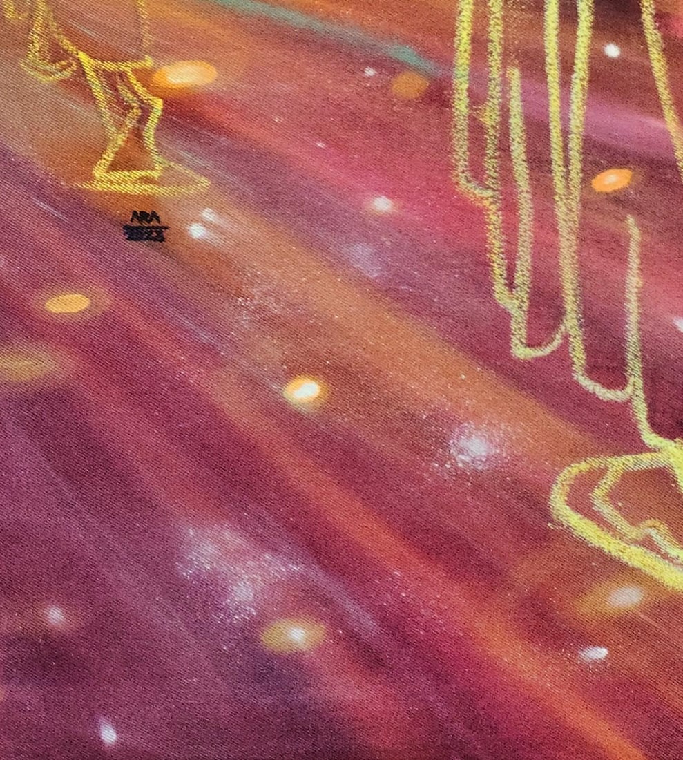 Angels in Puerto Rico (Passenger Seat), Oil and Acrylic on Canvas, 2023 - 2