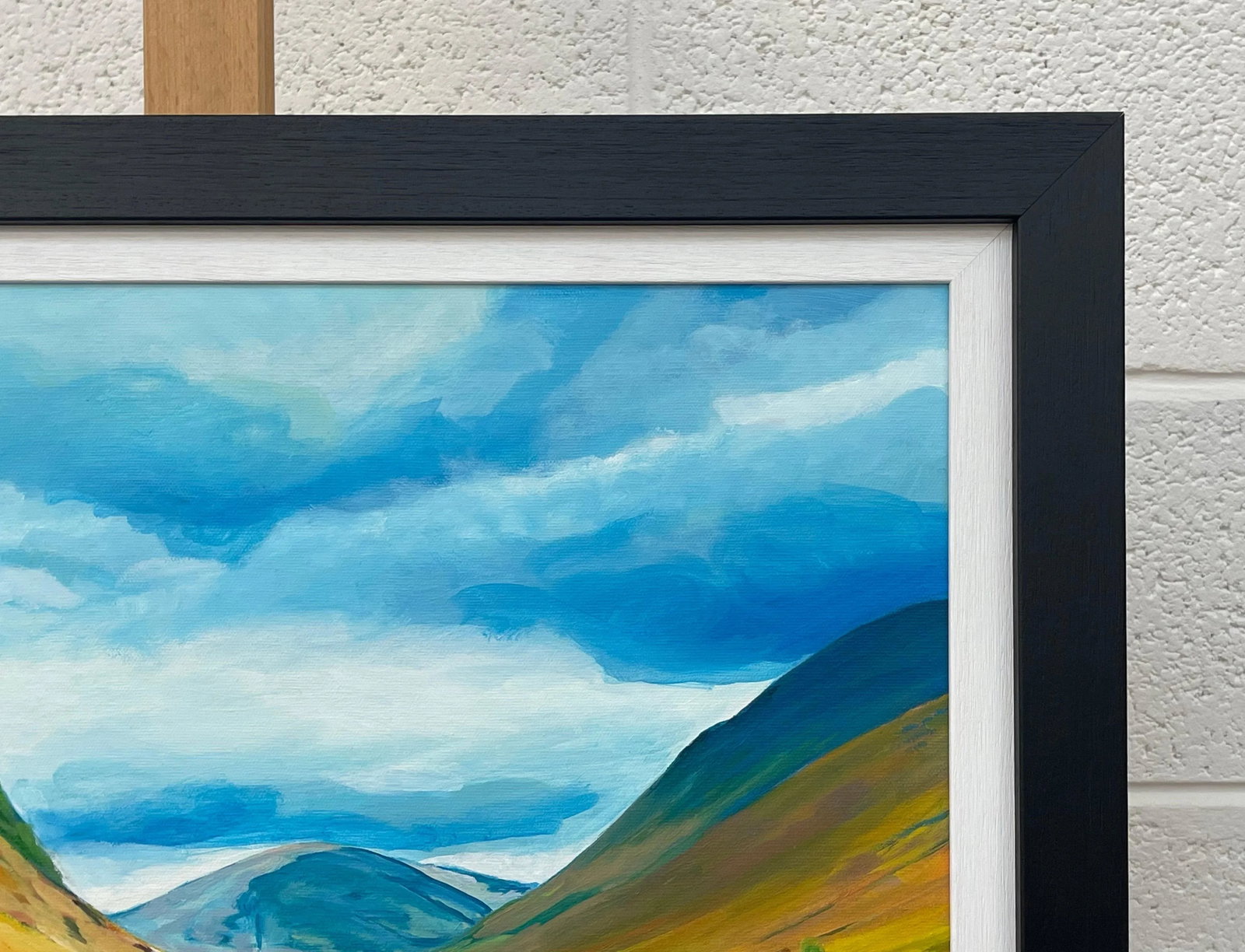 Colourful Abstract Landscape Painting of Scottish Highlands Contemporary Artist - 7