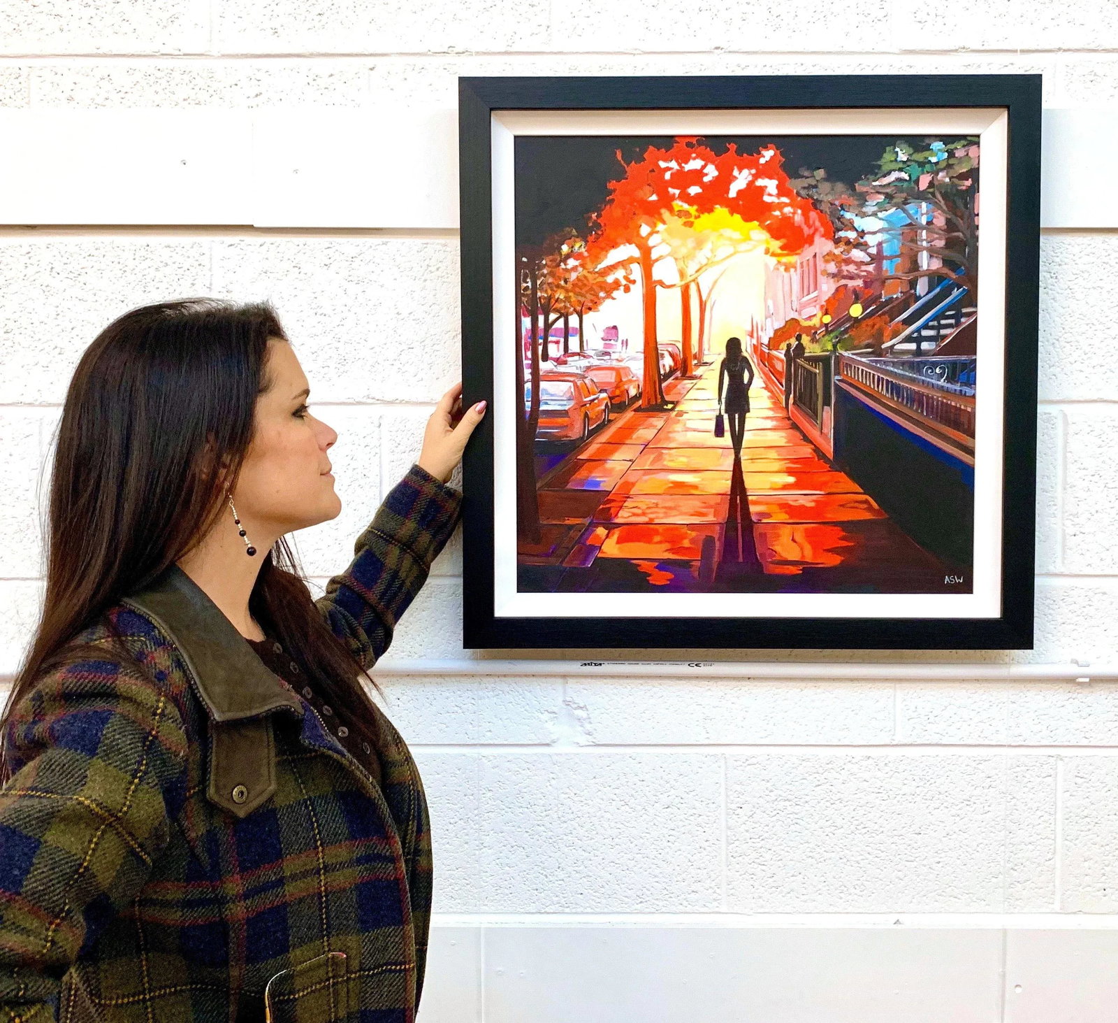 Angela Wakefield, New York Sunshine Figurative Cityscape Painting British Urban Landscape Artist, 20 - 2