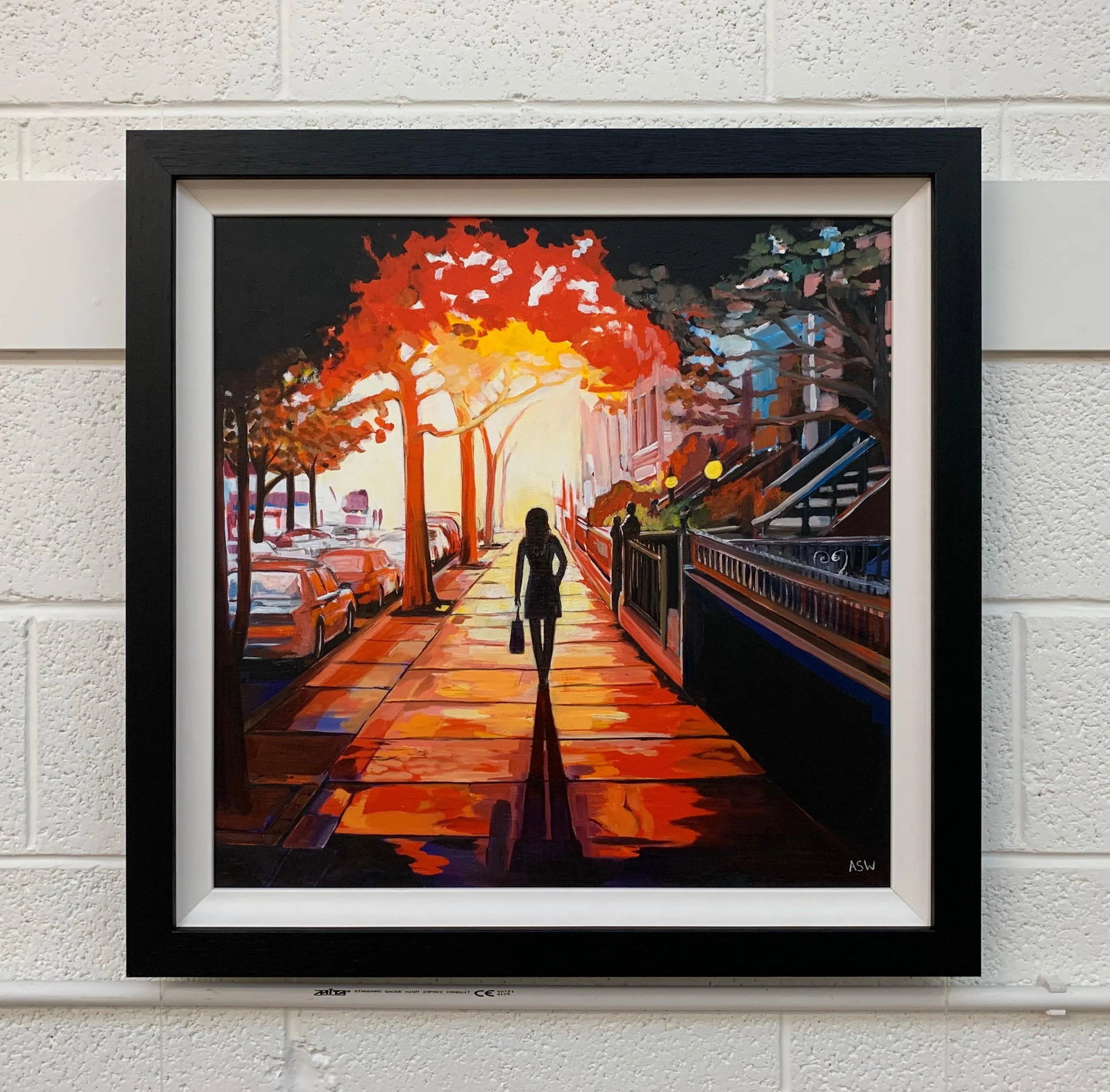 Angela Wakefield, New York Sunshine Figurative Cityscape Painting British Urban Landscape Artist, 20 - 4