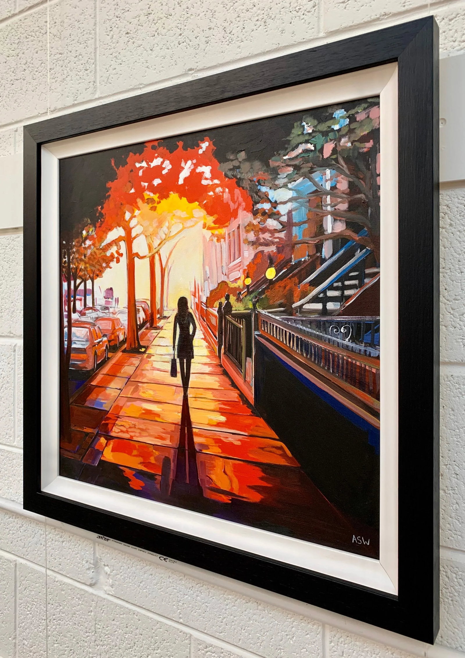 Angela Wakefield, New York Sunshine Figurative Cityscape Painting British Urban Landscape Artist, 20 - 5