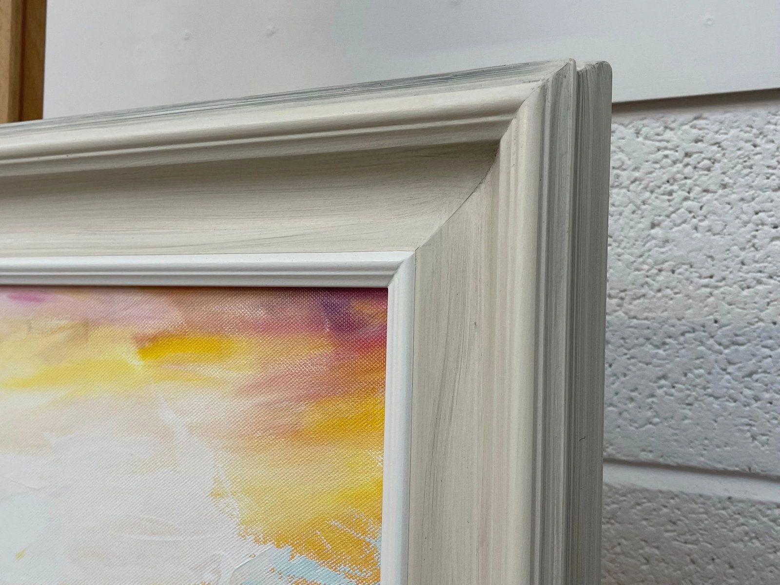Serene Abstract Impressionist Seascape Landscape by Contemporary British Artist, 2022 - 10