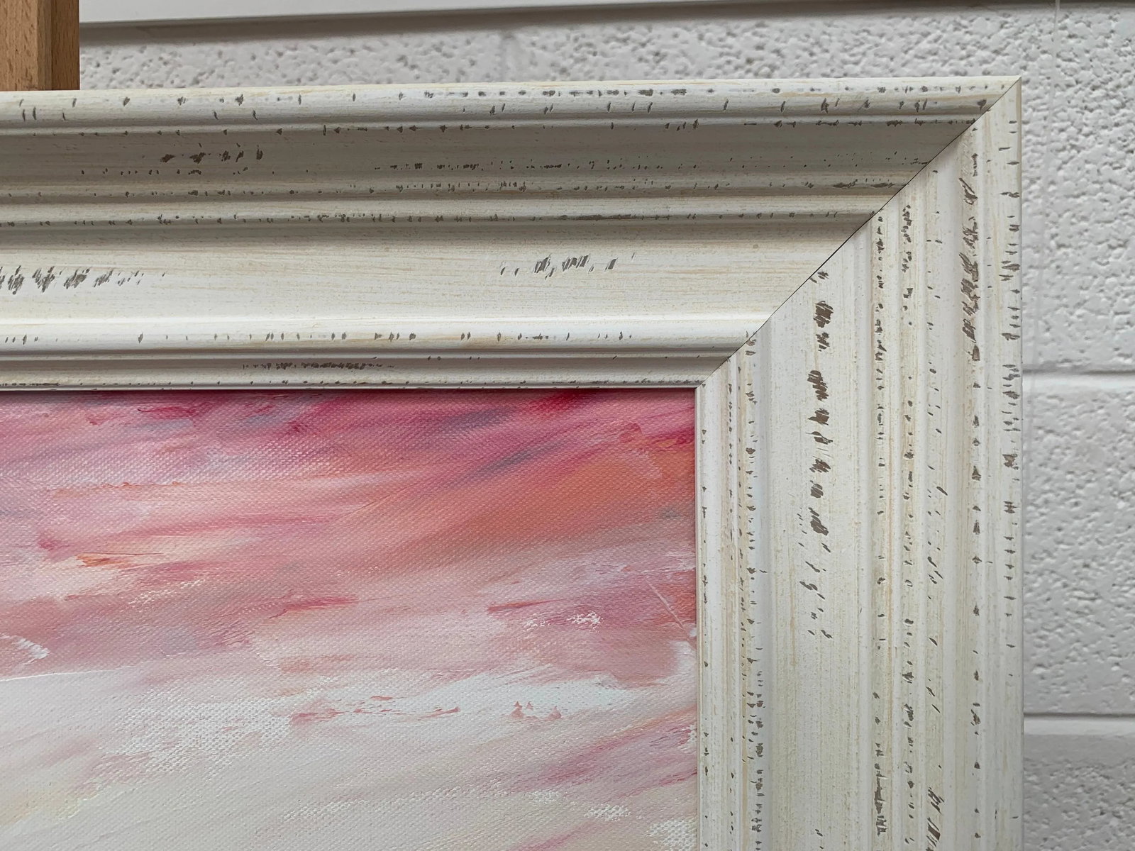 Colourful English Moor Landscape With Pink Sky by Contemporary British Artist, 2020 - 6