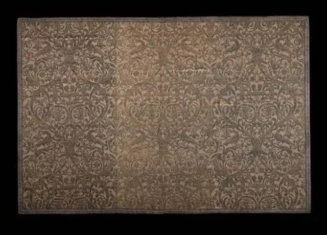 Antique Fortuny Ucelli Wall Hanging Tapestry - 10