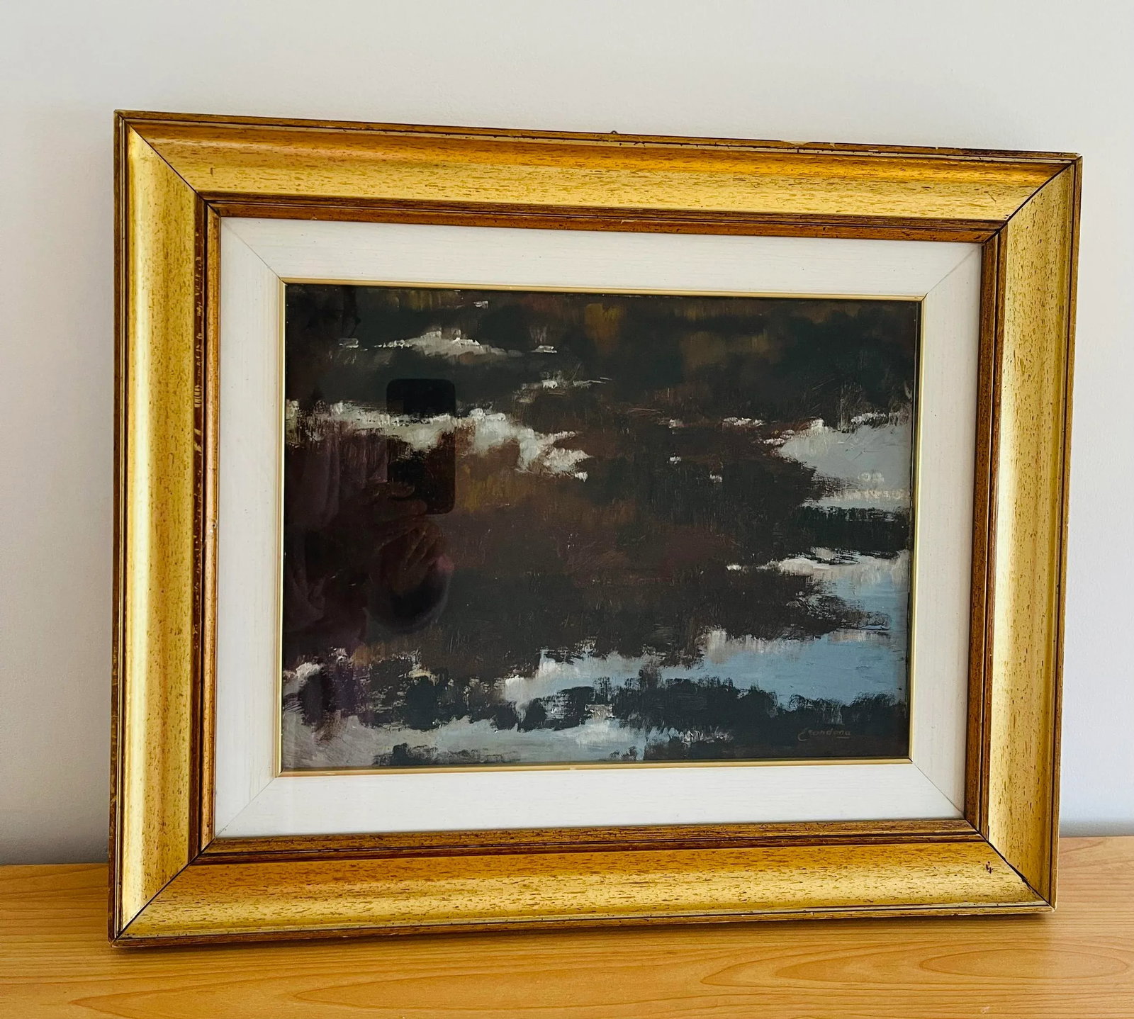 Original Mid 20 Th C Italian Abstract Painting - 3