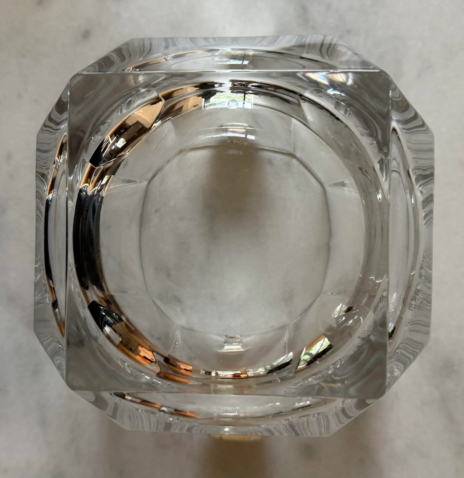 Vintage Colle Crisallerie Crystal Champagne Bucket Made in Italy - 10