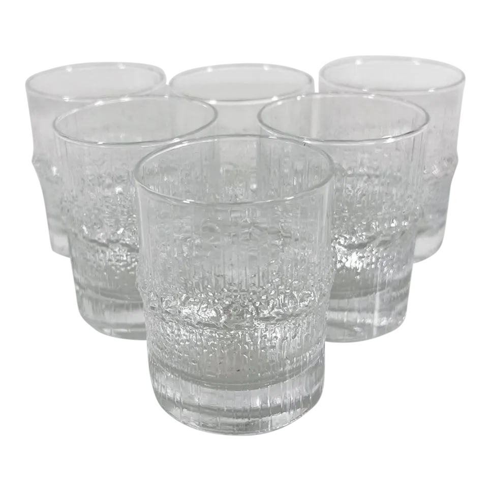 1970s Tapio Wirkkala Set Five Niva Liquor Shot Glasses Iittala Finland (1 of 10)