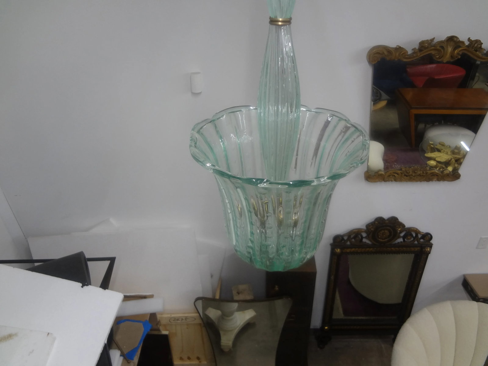 1970s Vintage Murano Glass Lantern by Barovier & Toso - 8
