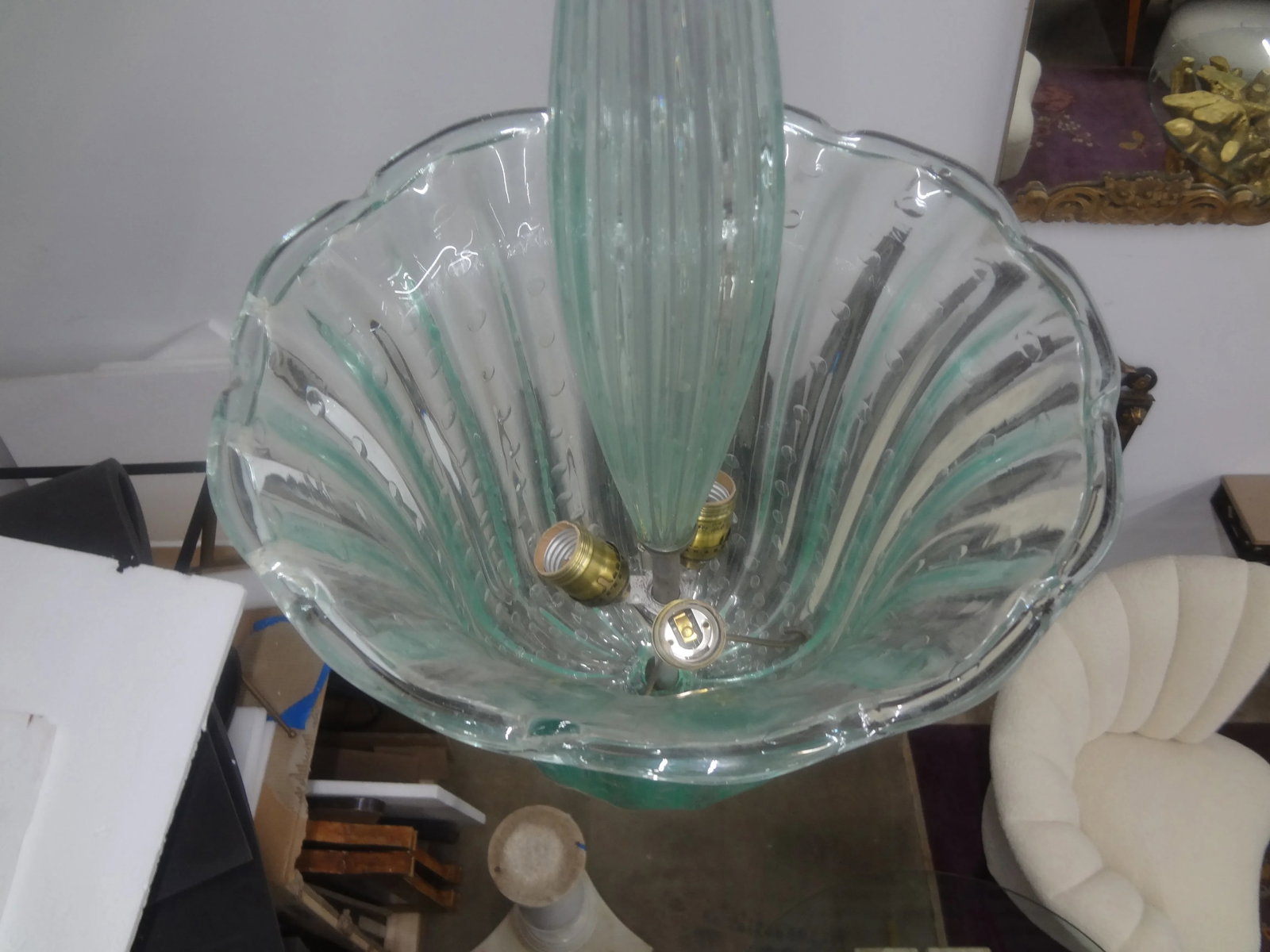 1970s Vintage Murano Glass Lantern by Barovier & Toso - 9