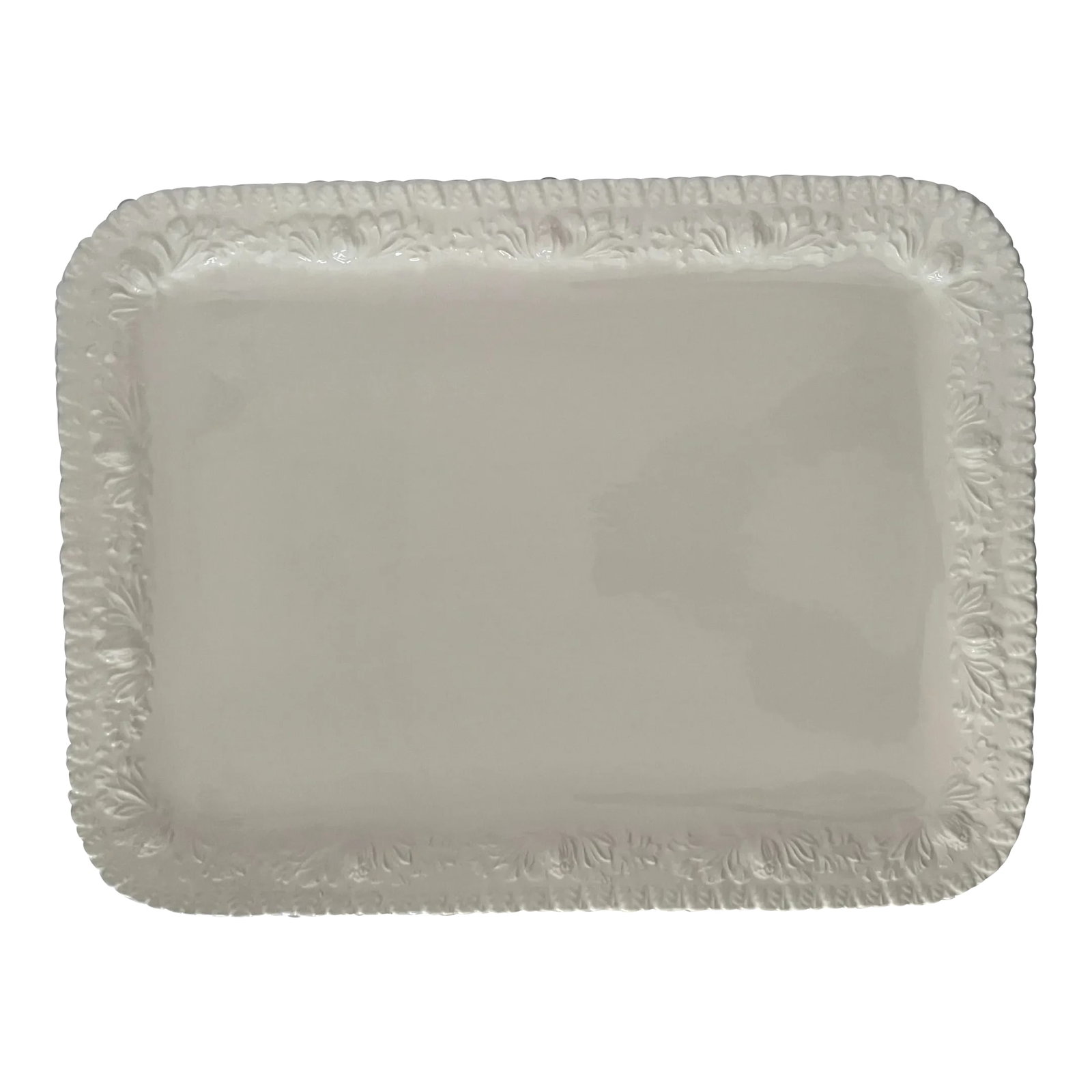 Italian Large White Serving / Turkey Platter (1 of 5)