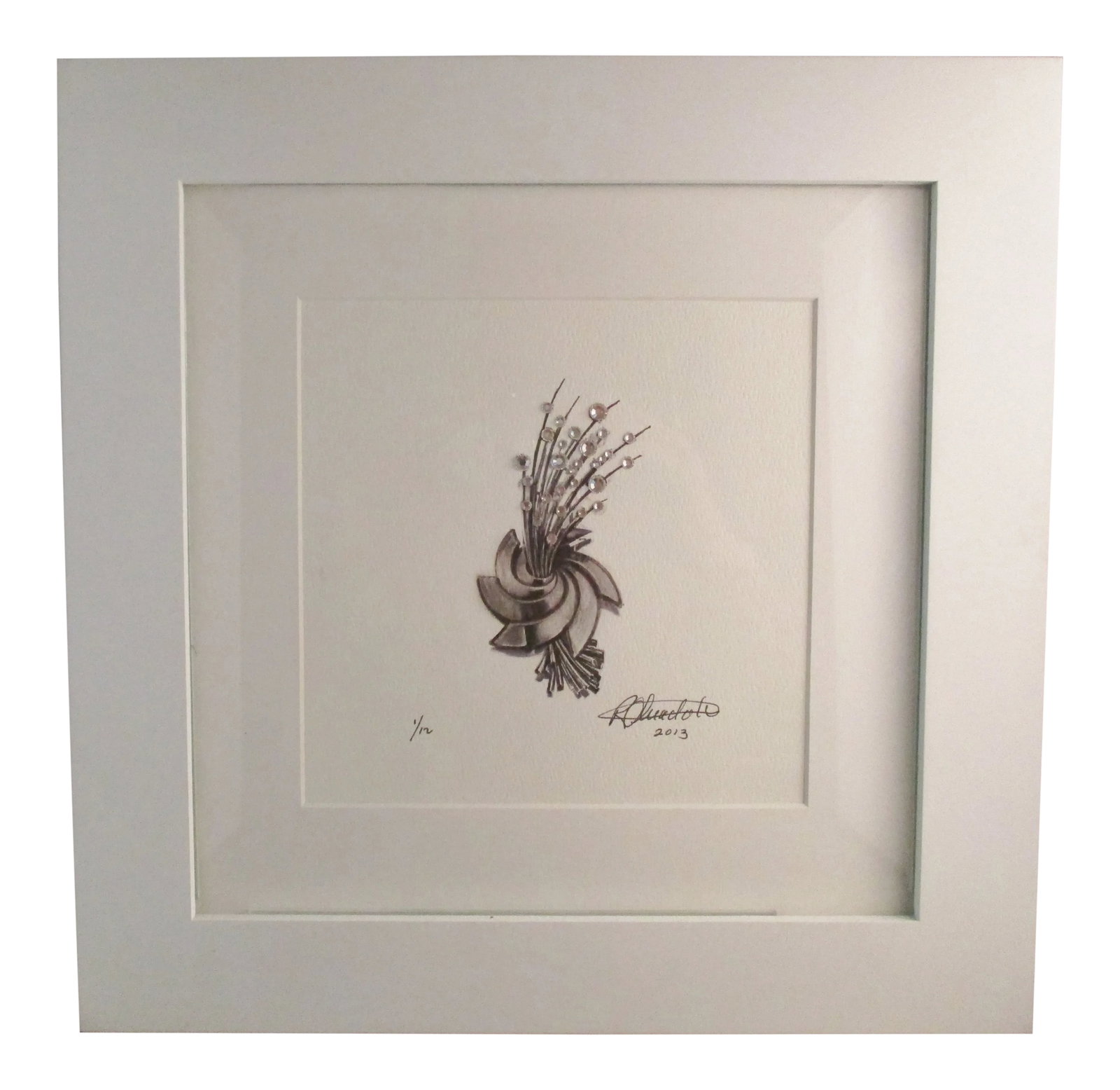Conemporary Wall Jewels by Rick Olivadoti Mixed Media Print (1 of 6)