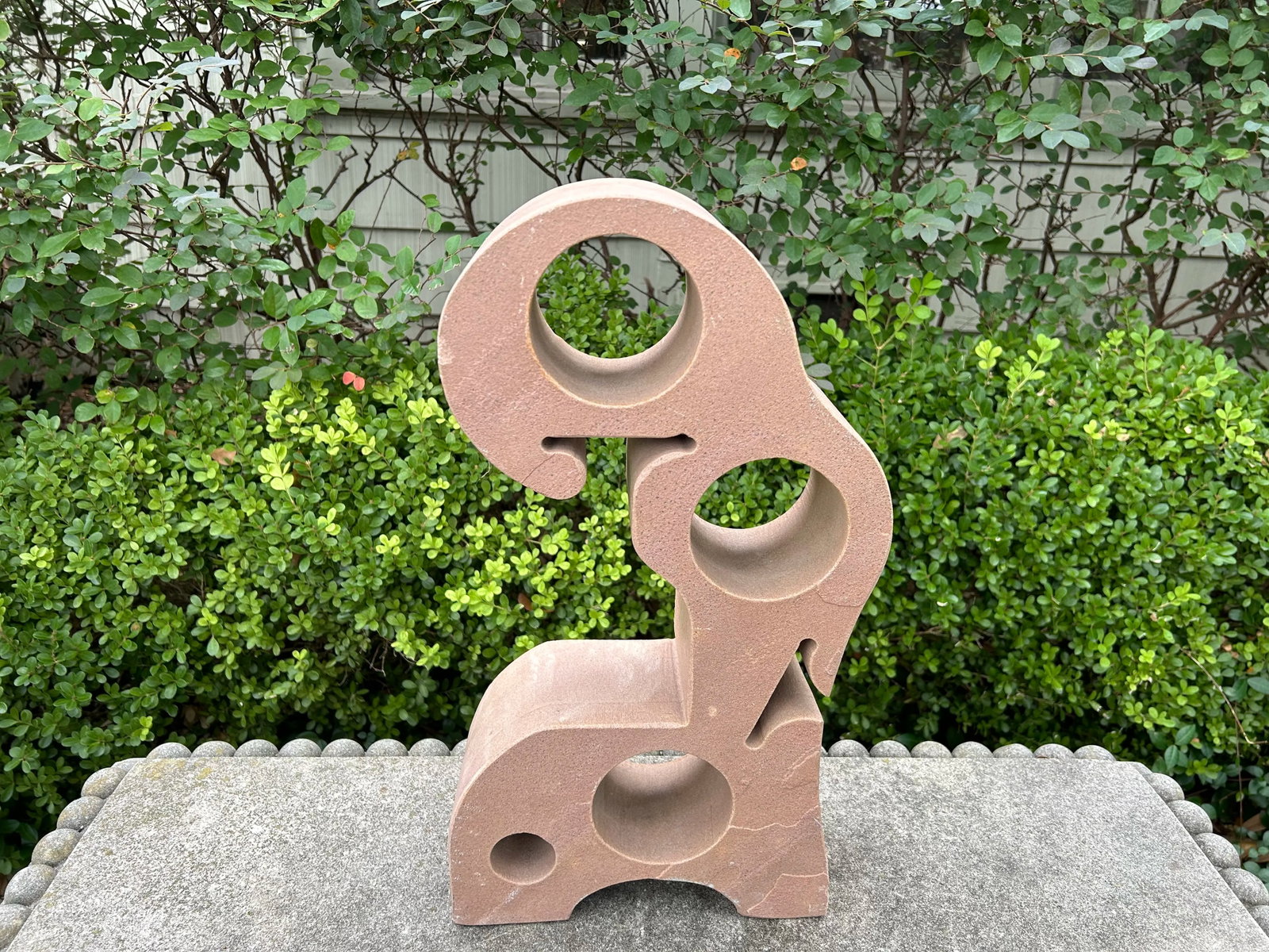 Modernist Abstract Stone Sculpture - 4