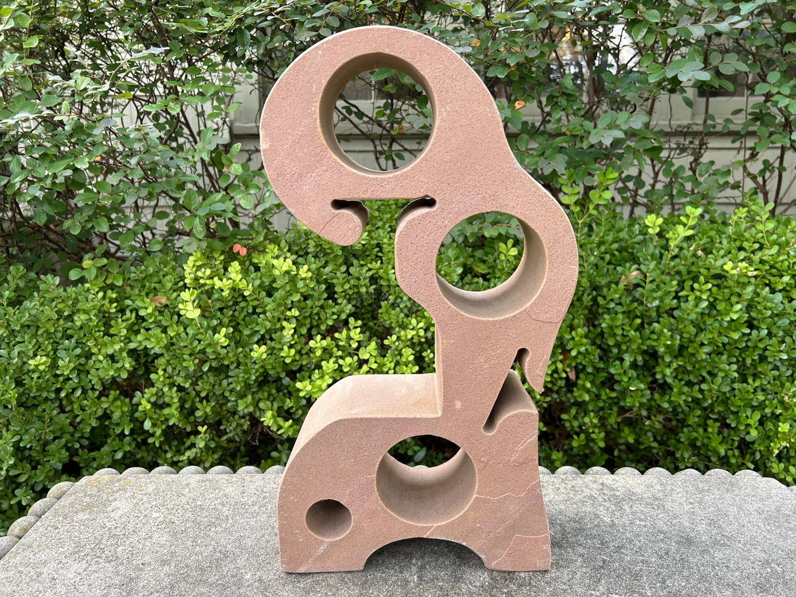 Modernist Abstract Stone Sculpture - 8