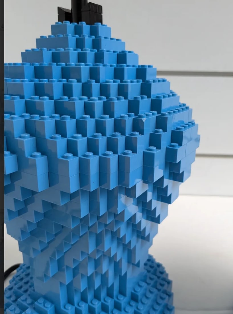 Pair of Sean Kenney Lego Lexington Lamps – Pop Art Meets Classic Design - 3