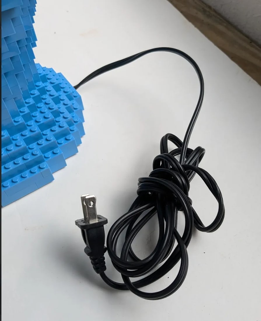 Pair of Sean Kenney Lego Lexington Lamps – Pop Art Meets Classic Design - 7
