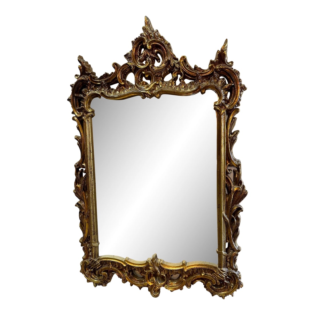 Gilded Composite French Style Wall Mirror (1 of 10)