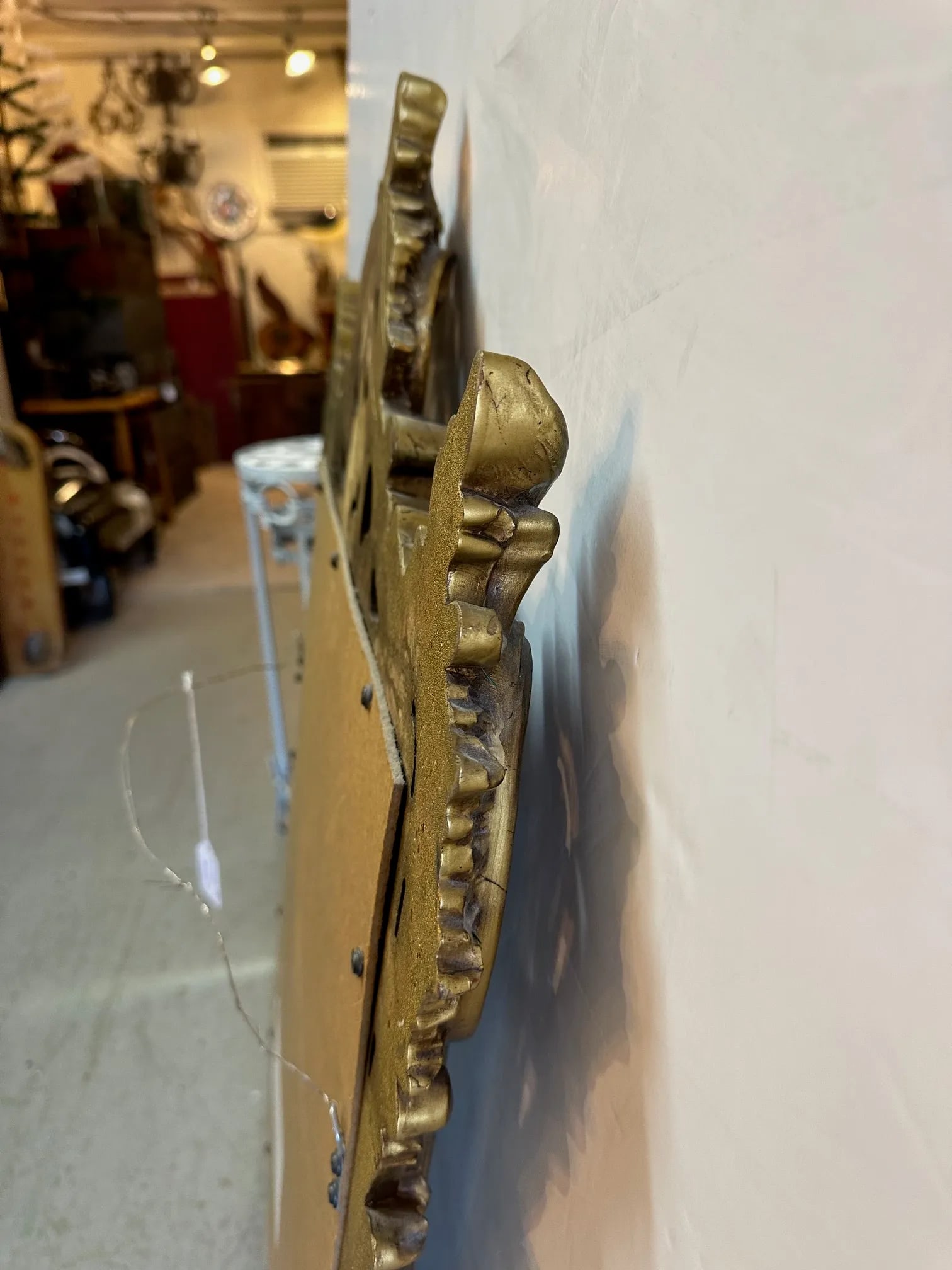 Gilded Composite French Style Wall Mirror - 7