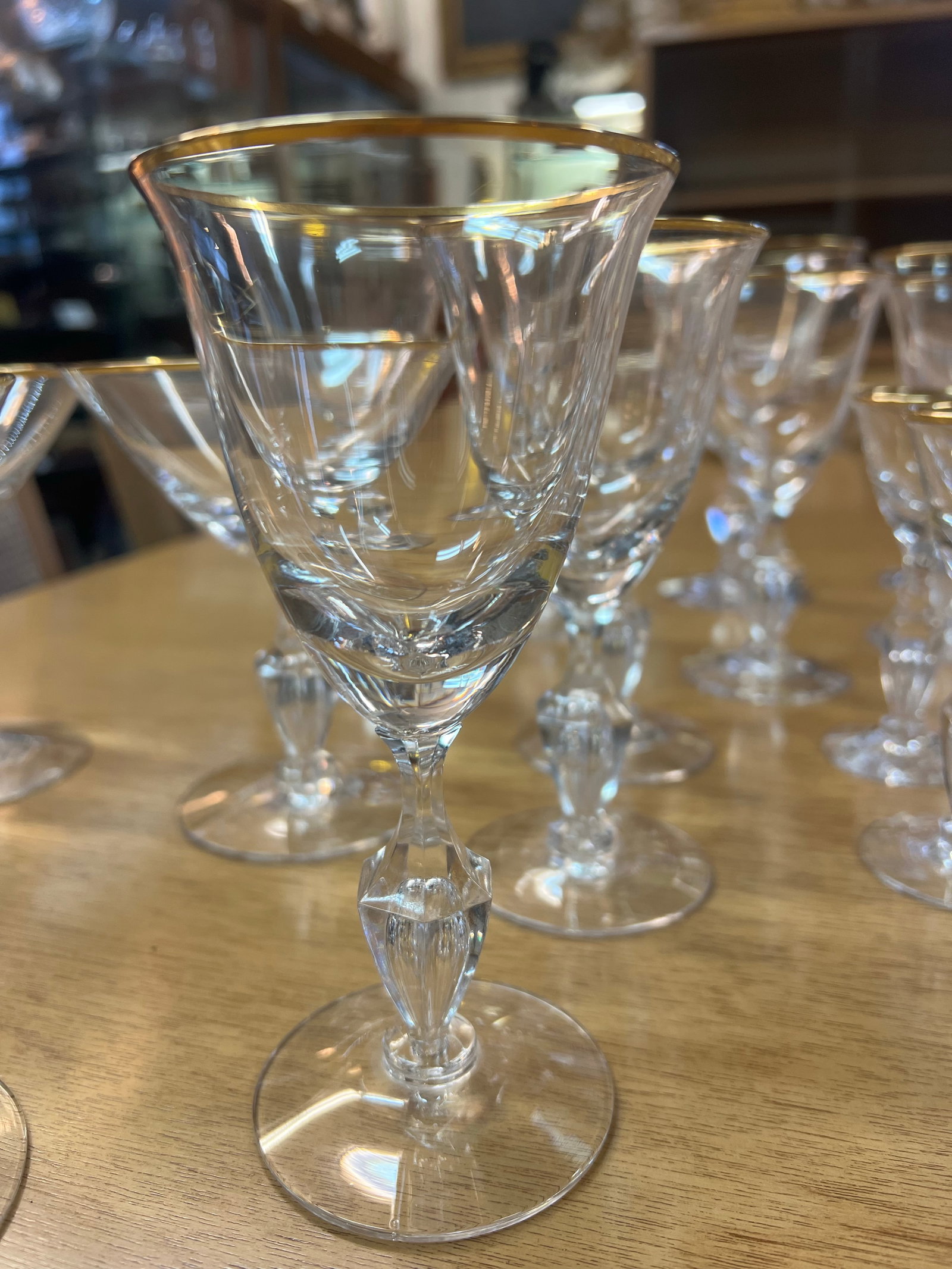 1960s Tiffin Franciscan Mansfield Glassware 34 Piece Set - 4