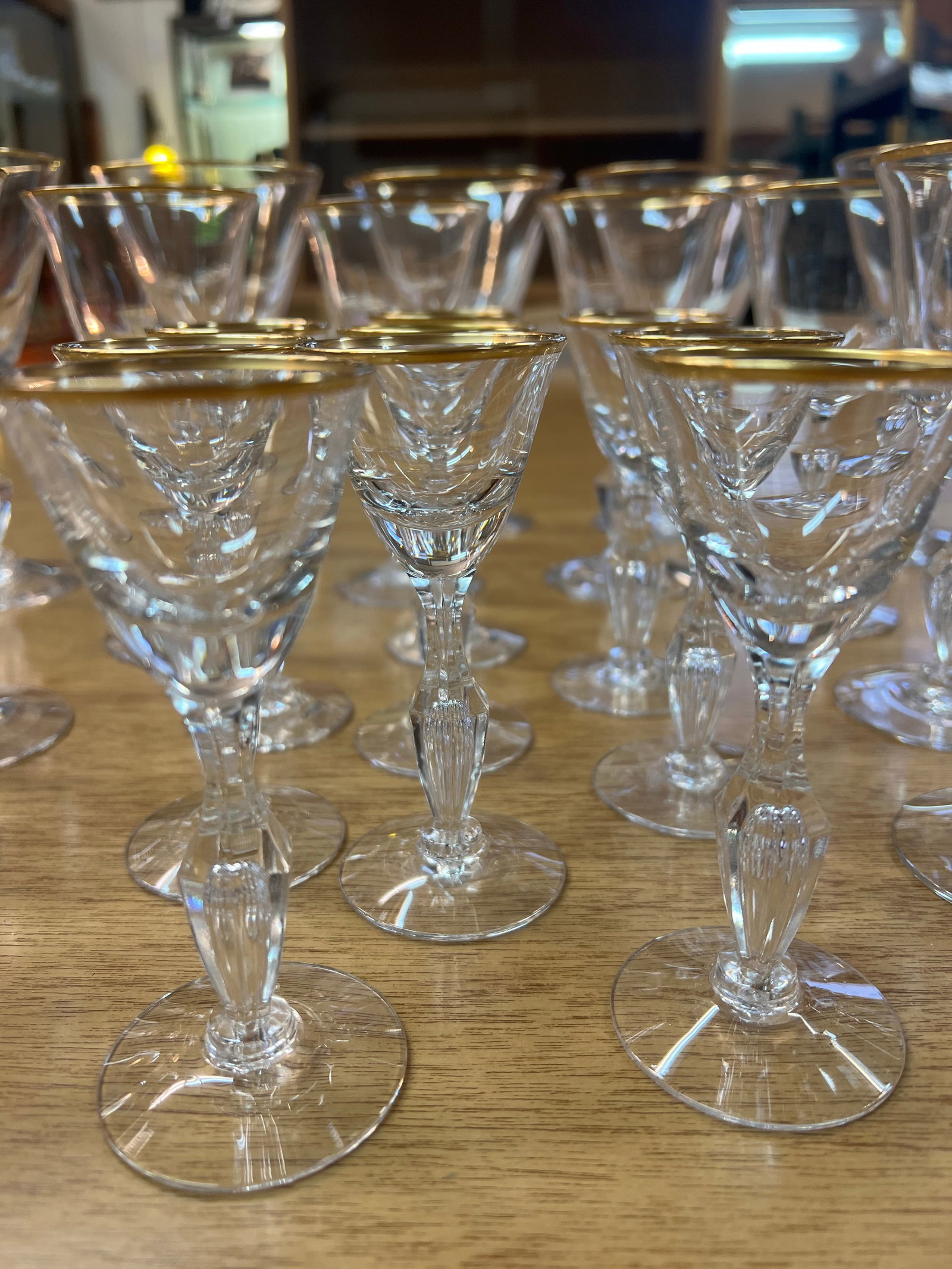 1960s Tiffin Franciscan Mansfield Glassware 34 Piece Set - 6