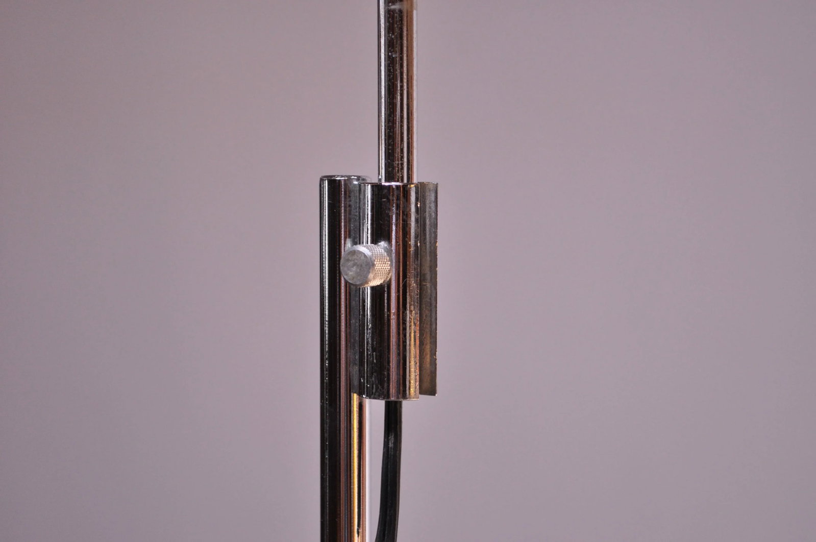 Vintage Robert Sonneman Chrome Adjustable 'Arc' Lamp - 10