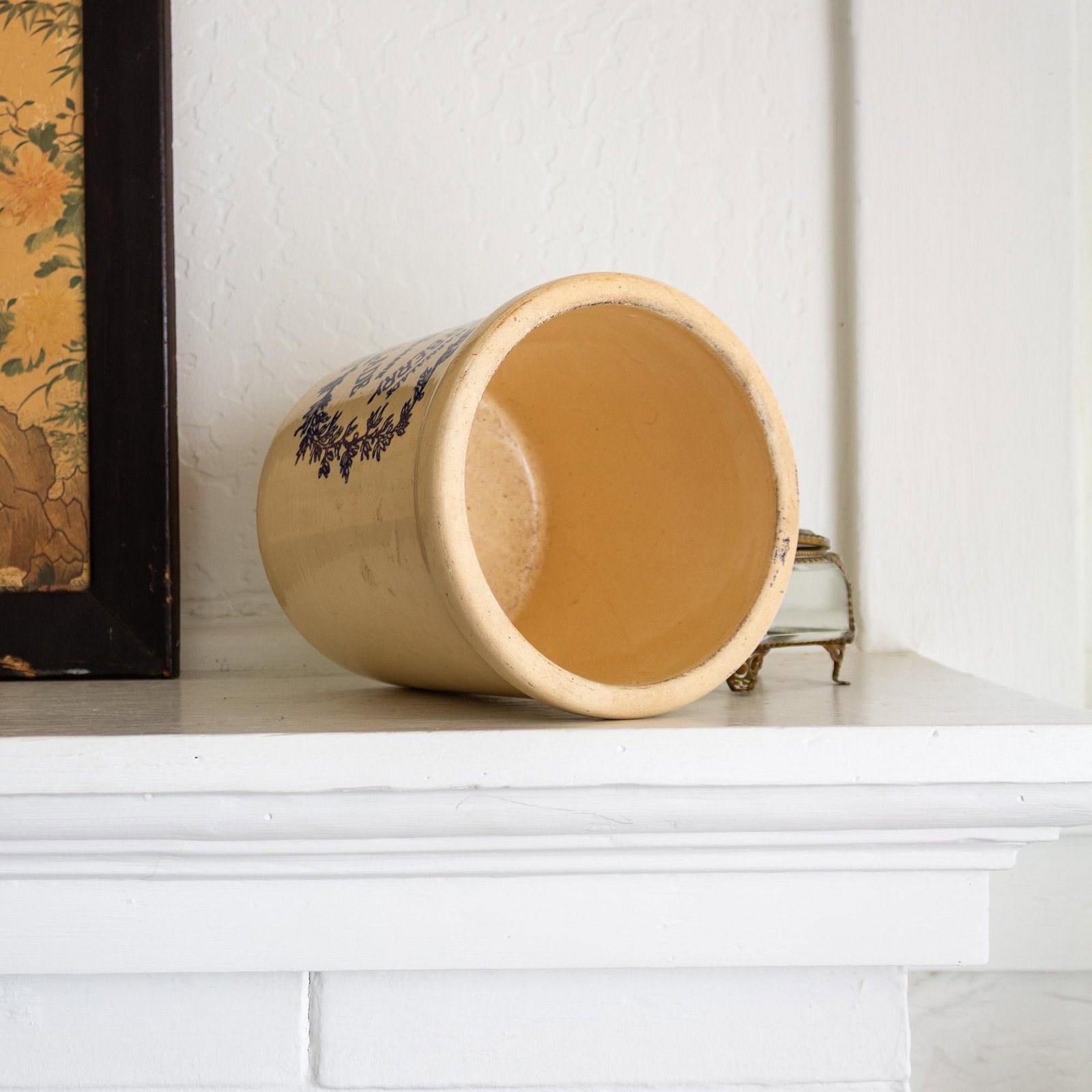 James Carberry London Ceramic Stoneware Marmalade Crock Half Gallon - 15