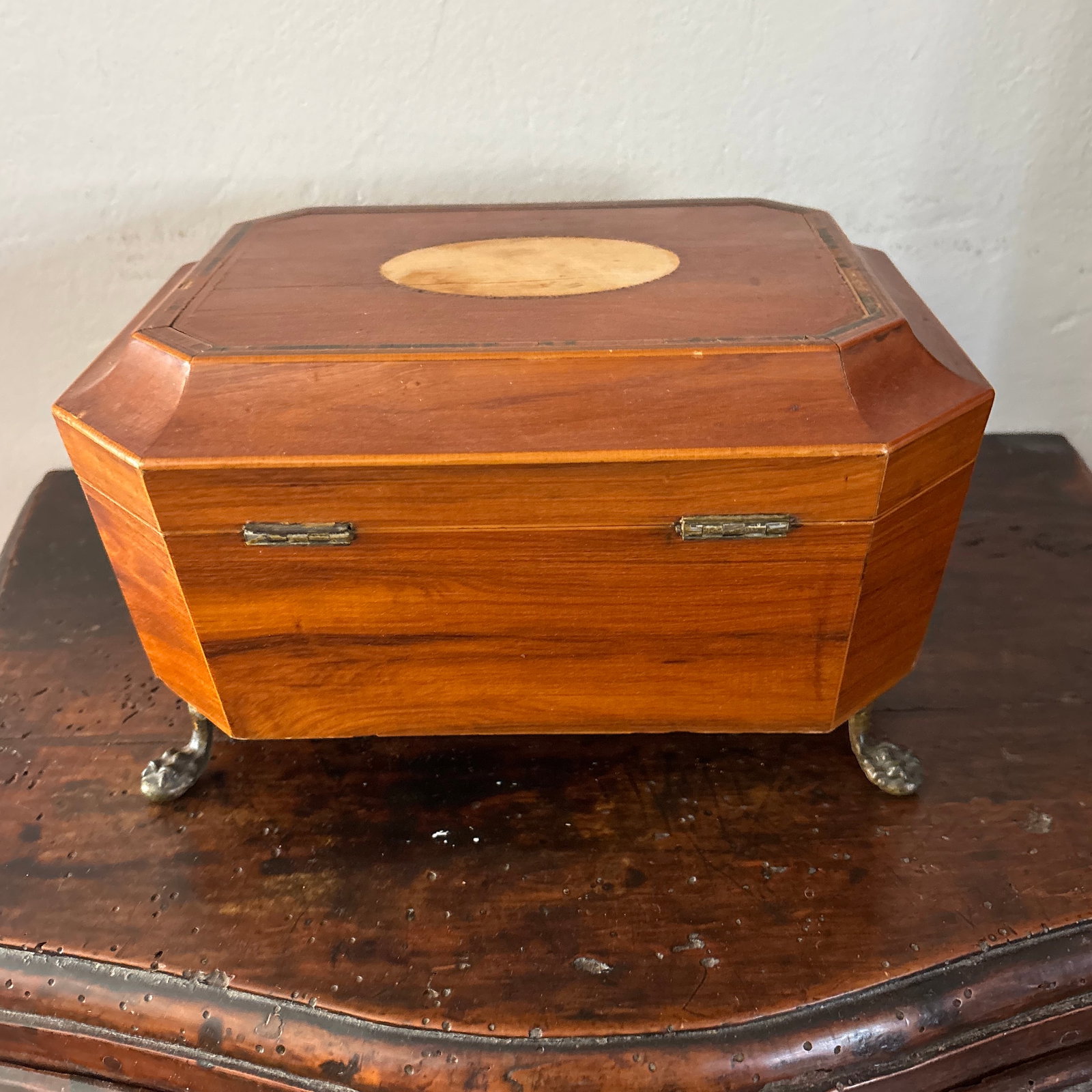 Early 19th Century Regency Style Sewing Box - 6