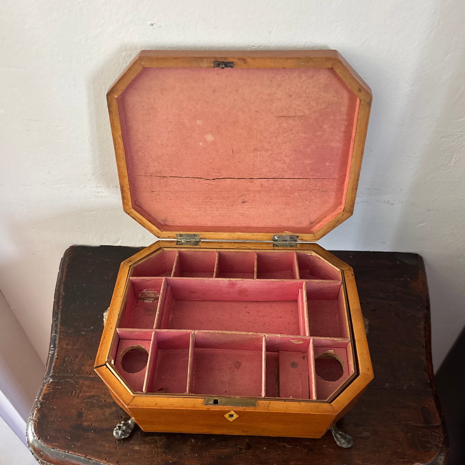 Early 19th Century Regency Style Sewing Box - 8