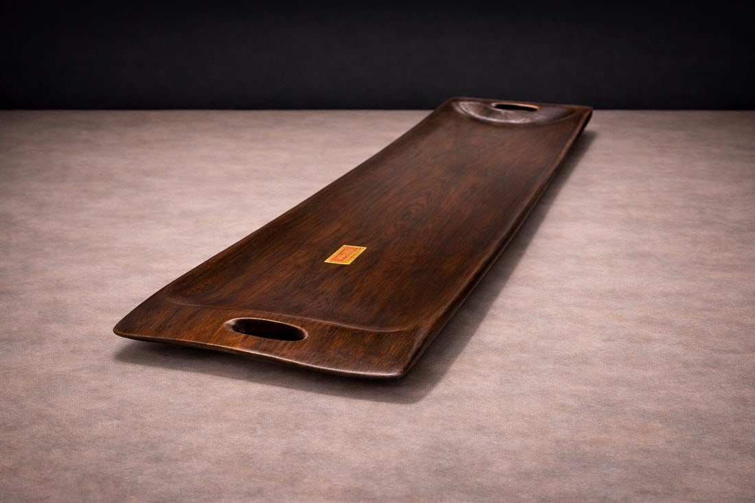 Brazilian Mid-Century Modern Tray in Rosewood, Jean Gillon, 1960s - 6