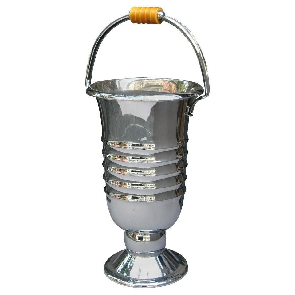 1930s Art Deco Champagne Cooler - 6
