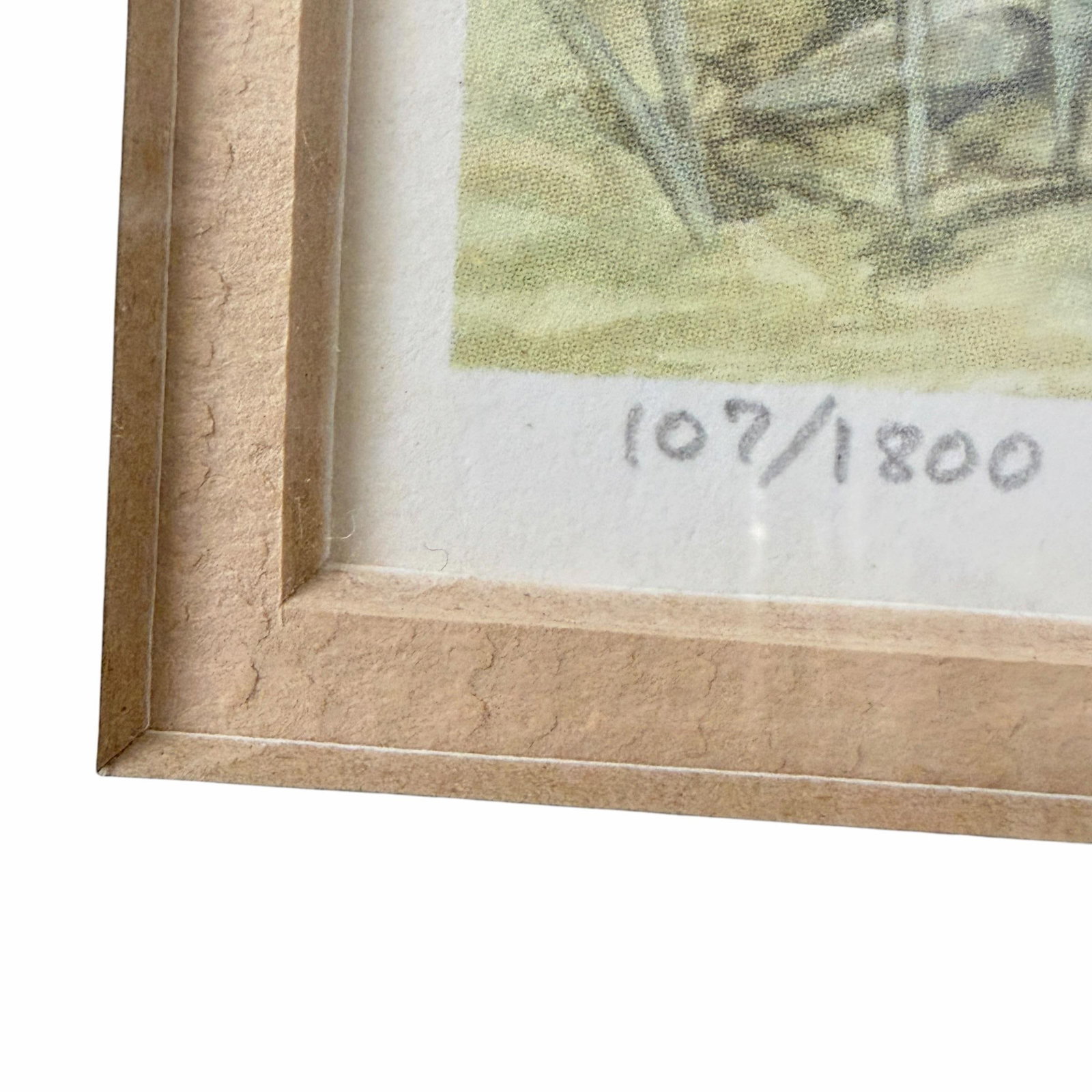 Vintage R. Salinas Signed, Numbered Print Lithograph of Two Golden Retrievers - 5