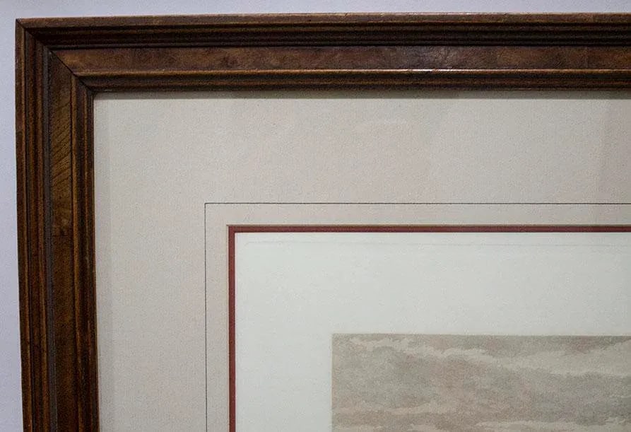 Lord Lonsdale Match V Time - Framed Handmade Restrike Engraving - 3