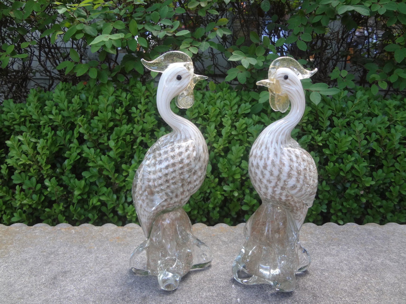 Pair of Murano Glass Birds Attributed to Archimede Seguso - 12