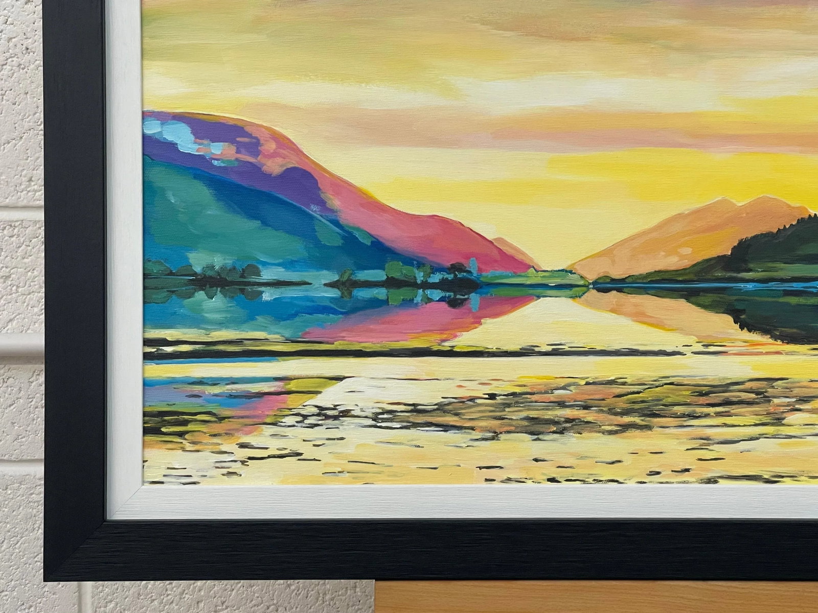 Colourful Landscape Painting of the Scottish Highlands - Unique Original Art by Contemporary Artist, - 10