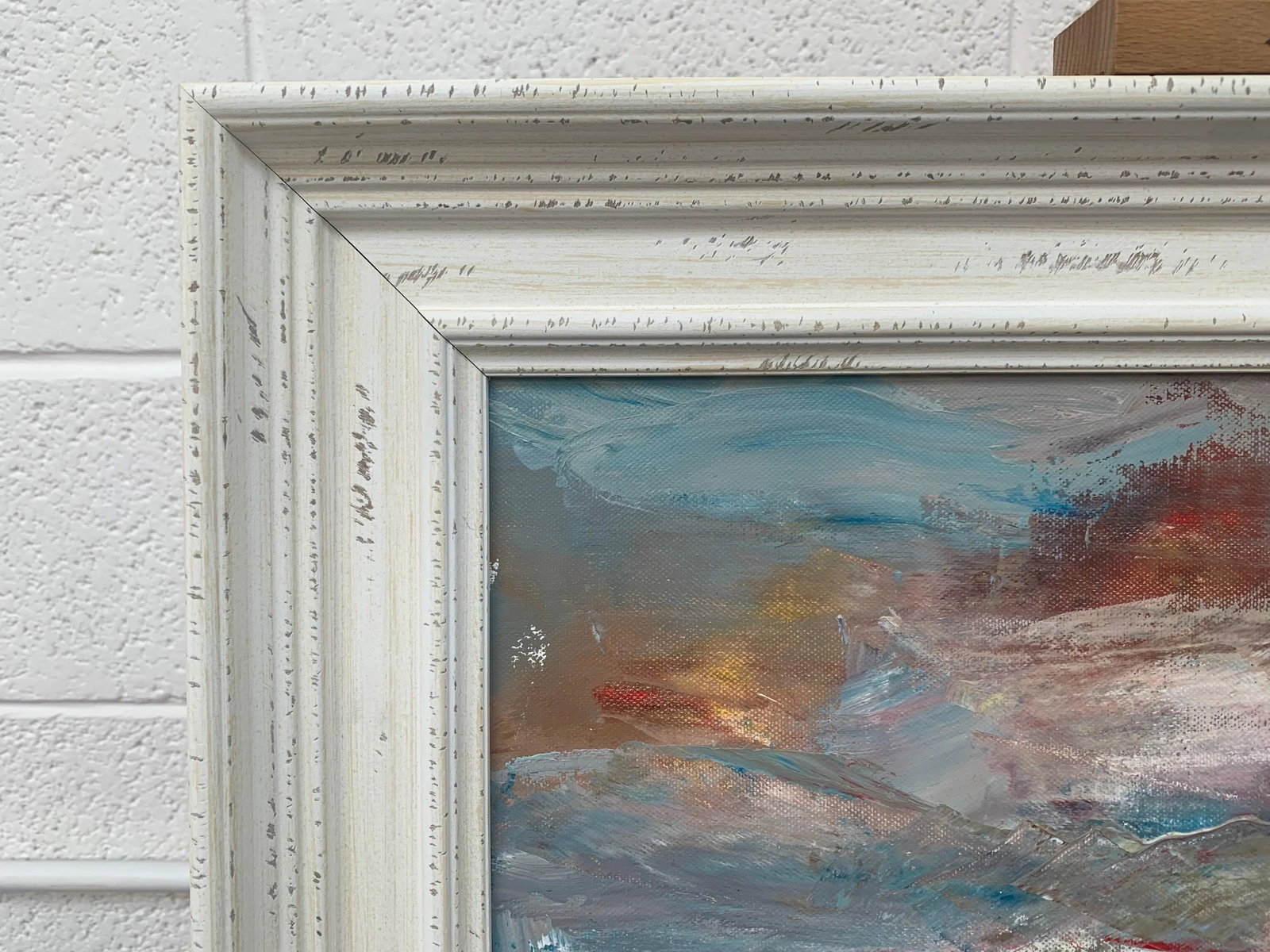 Abstract English Moorland Landscape Earthy Colours - Unique Original Art by Contemporary British Art - 9