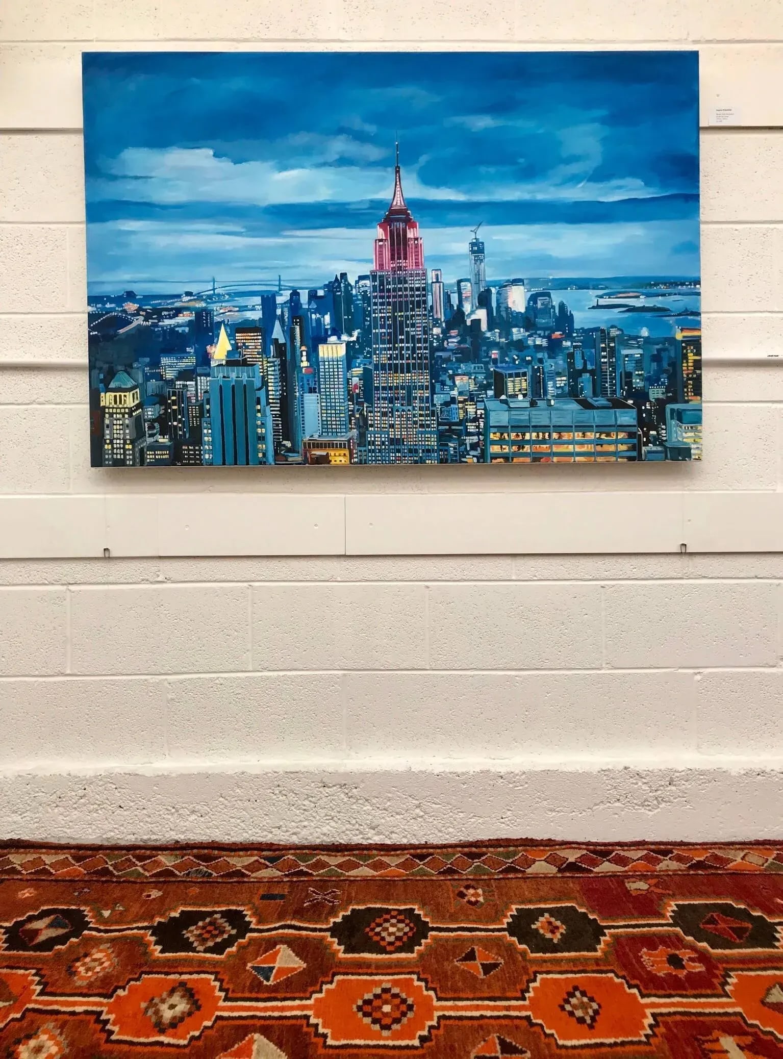 Angela Wakefield, Empire State Manhattan Cityscape Painting New York by British Landscape Artist, 20 - 7